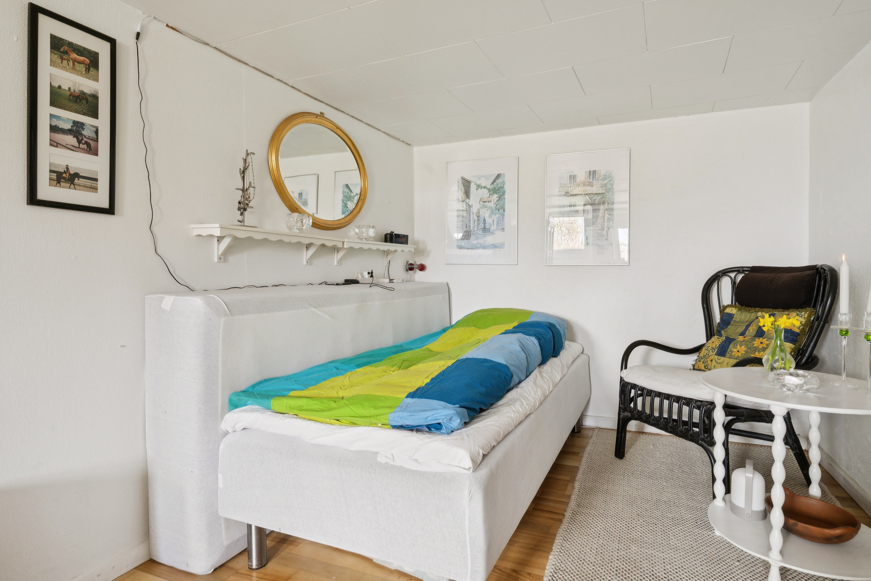 Fremhævet soveværelse billede i fuldskærmstilstand. Billede af Englebjergvej 44, Stenstrup, 4700 Næstved