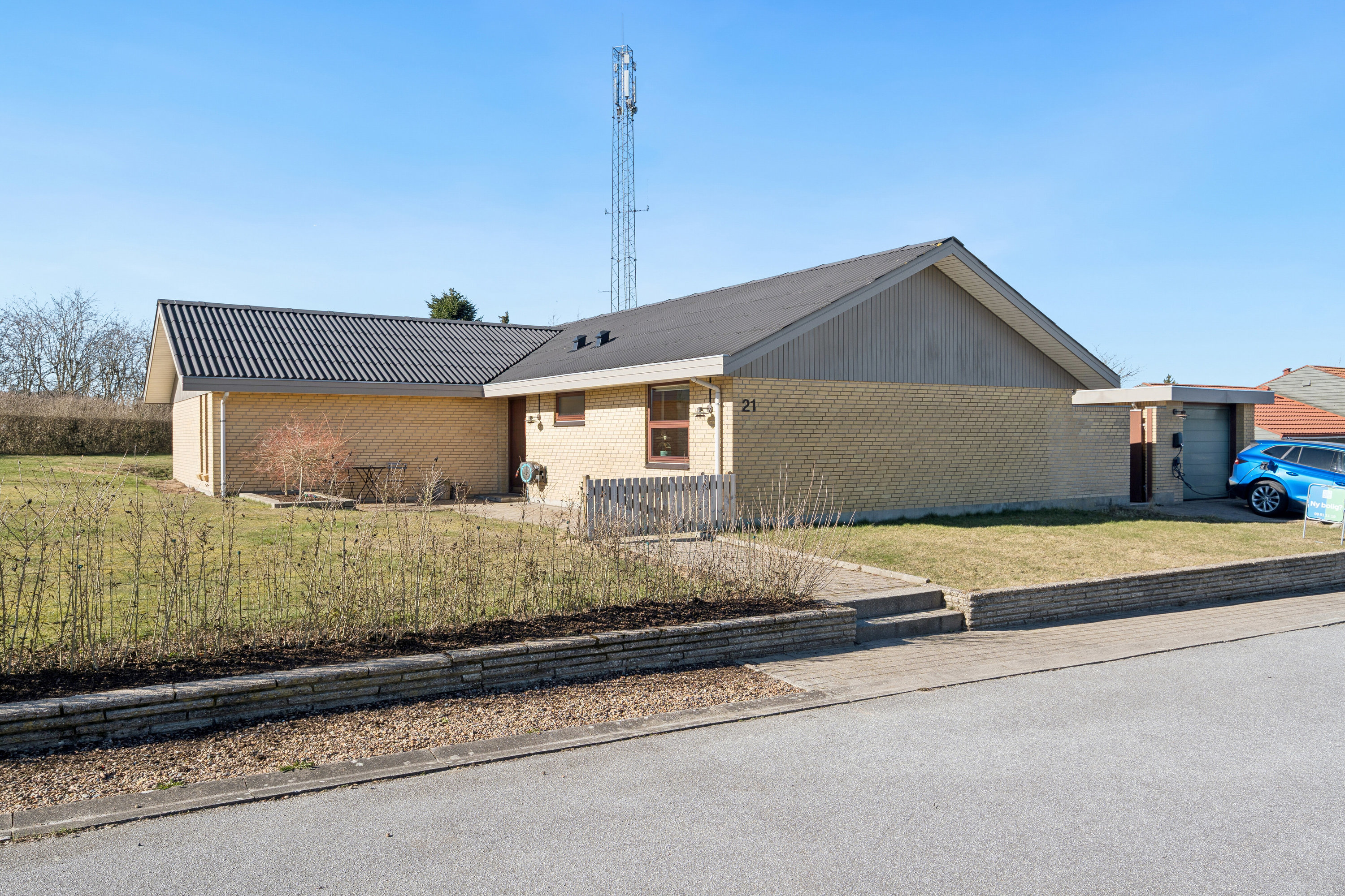 Fremhævet set fra haven billede i fuldskærmstilstand. Billede af Frejasvej 21, 9870 Sindal