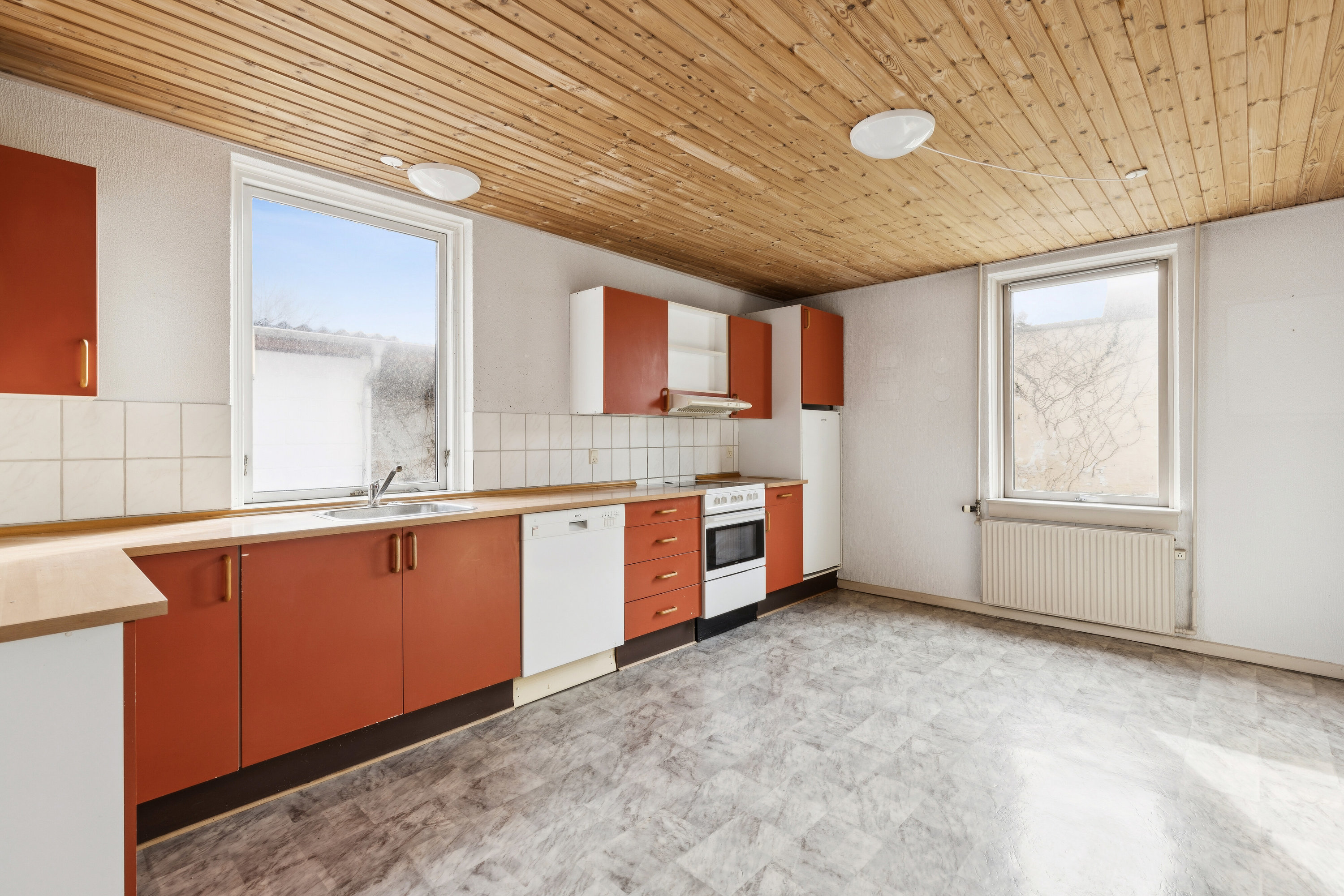 Fremhævet køkken billede i fuldskærmstilstand. Billede af Margrethevej 11, 4400 Kalundborg