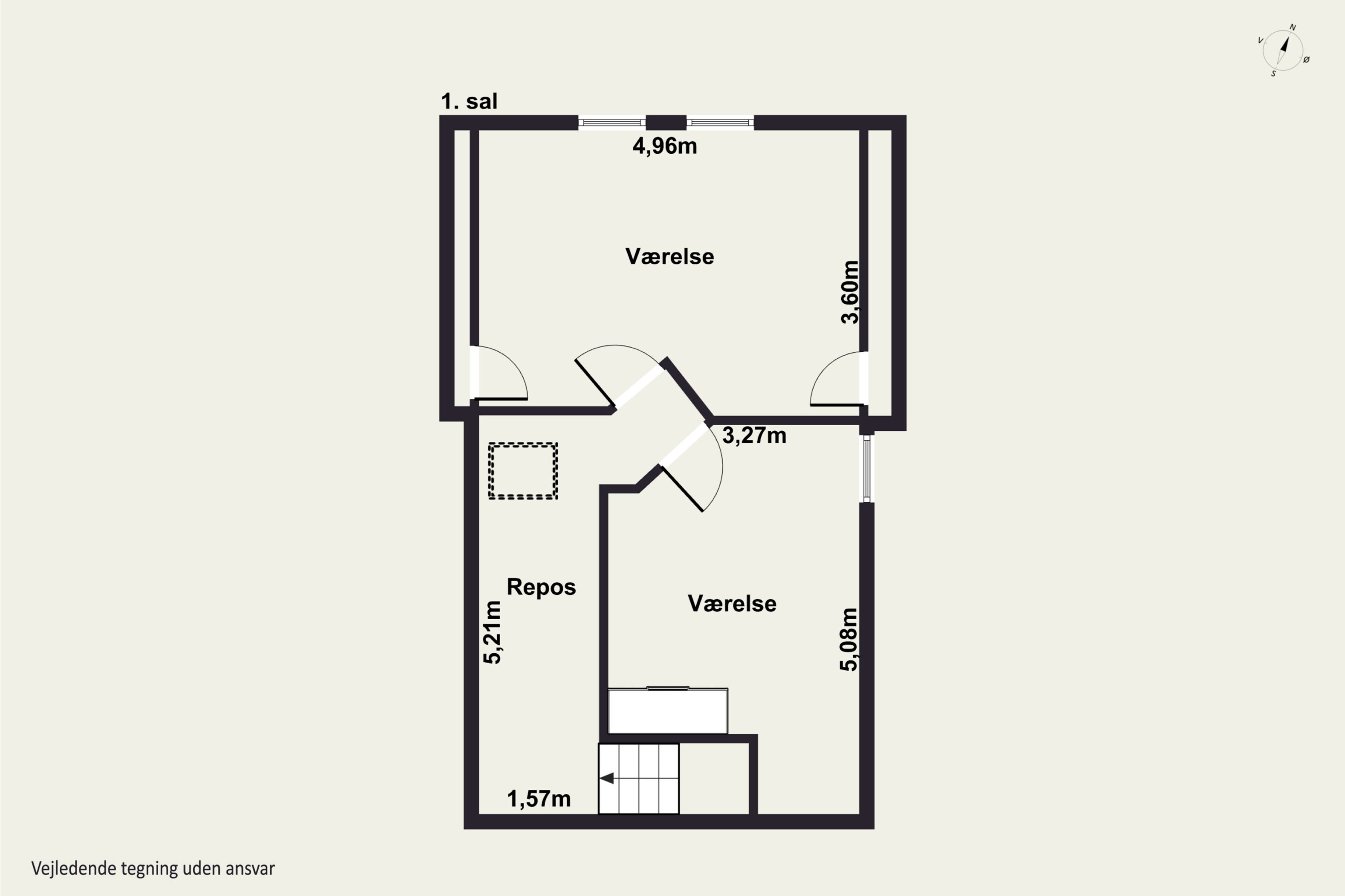 Plantegninger billede af Margrethevej 11, 4400 Kalundborg