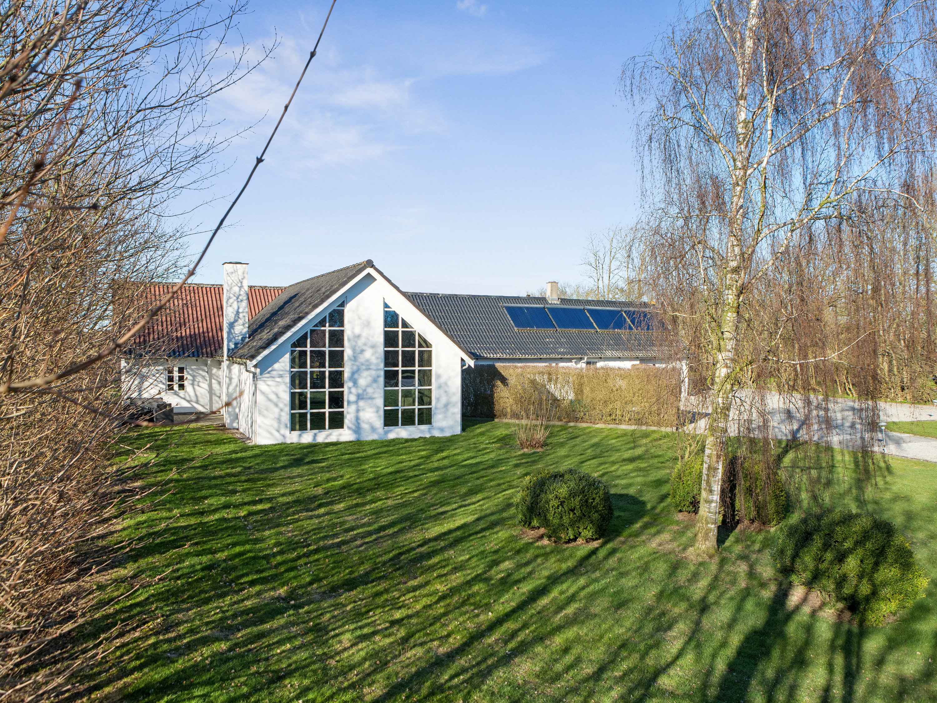 Fremhævet udendørs billede i fuldskærmstilstand. Billede af Harkenvej 183, Rakkeby, 9800 Hjørring