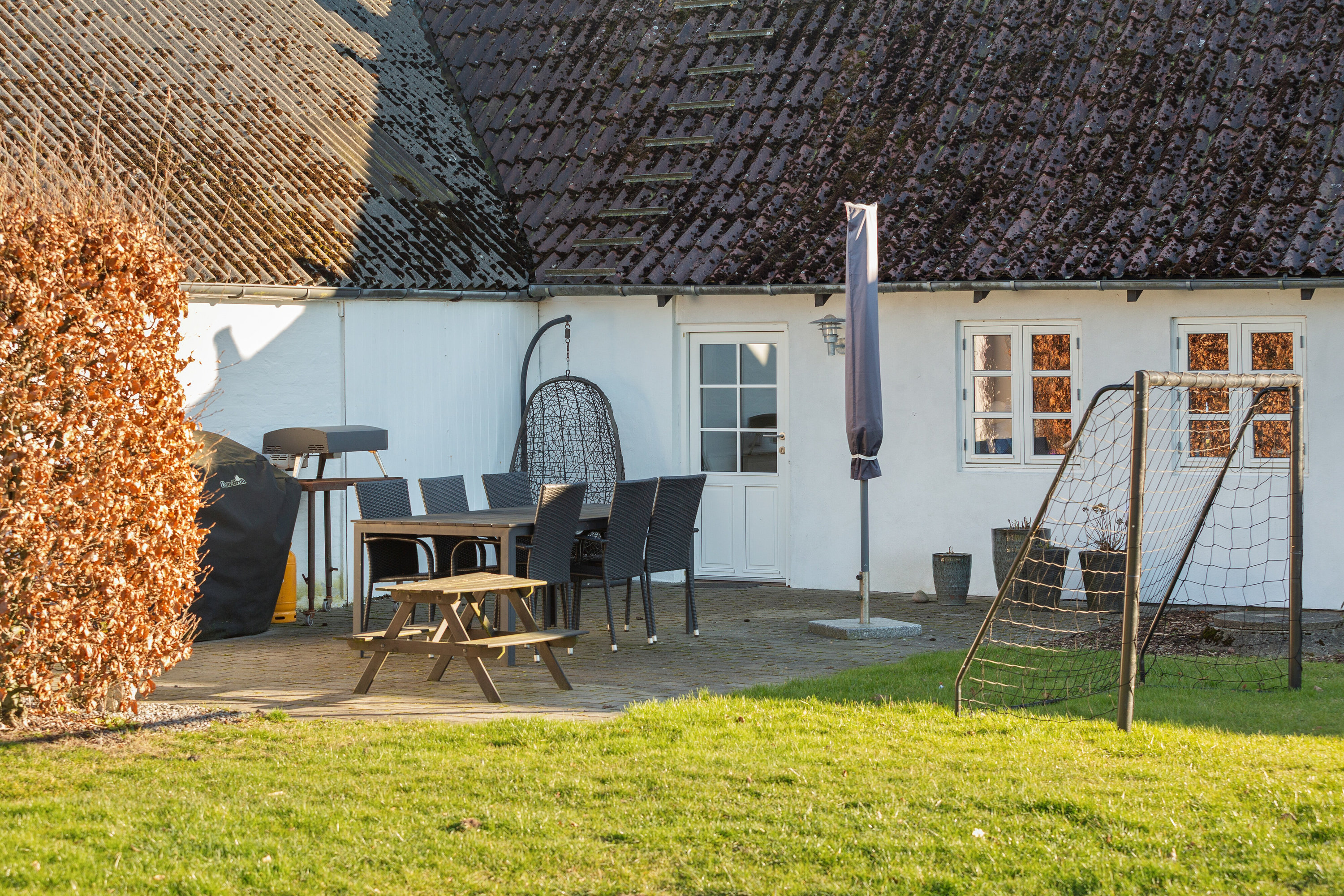 Fremhævet udendørs billede i fuldskærmstilstand. Billede af Harkenvej 183, Rakkeby, 9800 Hjørring