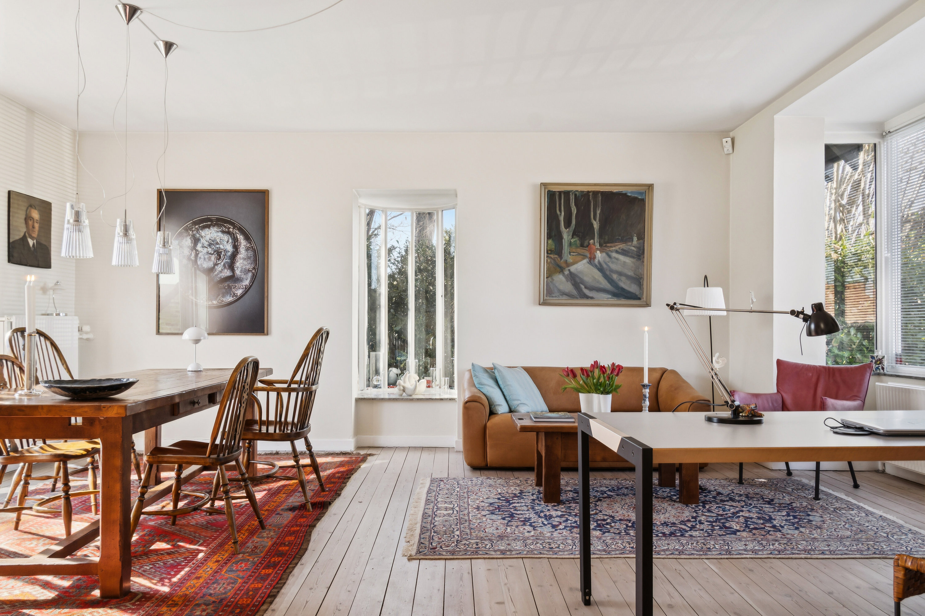 Fremhævet stue billede i fuldskærmstilstand. Billede af Villingebæk Strandvej 553, 3100 Hornbæk