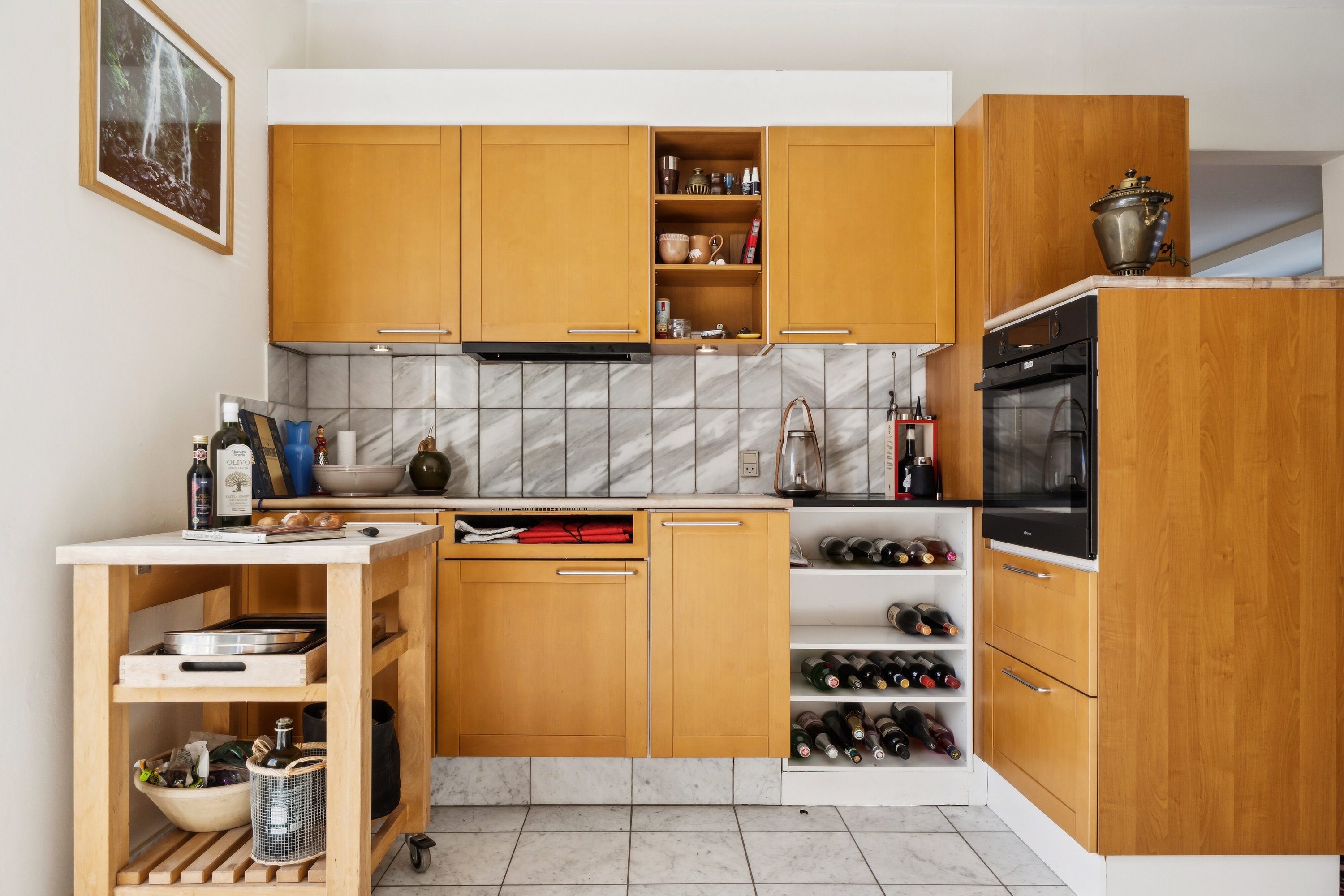 Fremhævet køkken billede i fuldskærmstilstand. Billede af Villingebæk Strandvej 553, 3100 Hornbæk