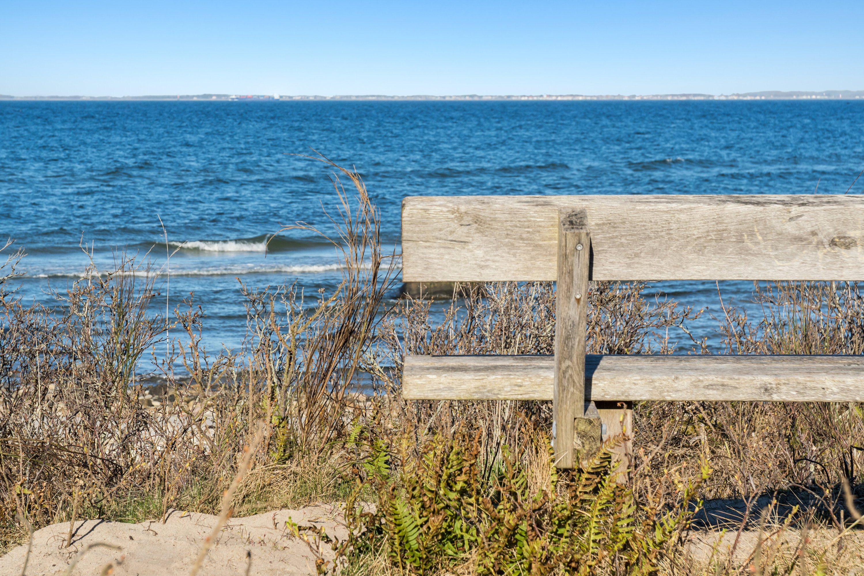 Fremhævet terrasse billede i fuldskærmstilstand. Billede af Villingebæk Strandvej 553, 3100 Hornbæk