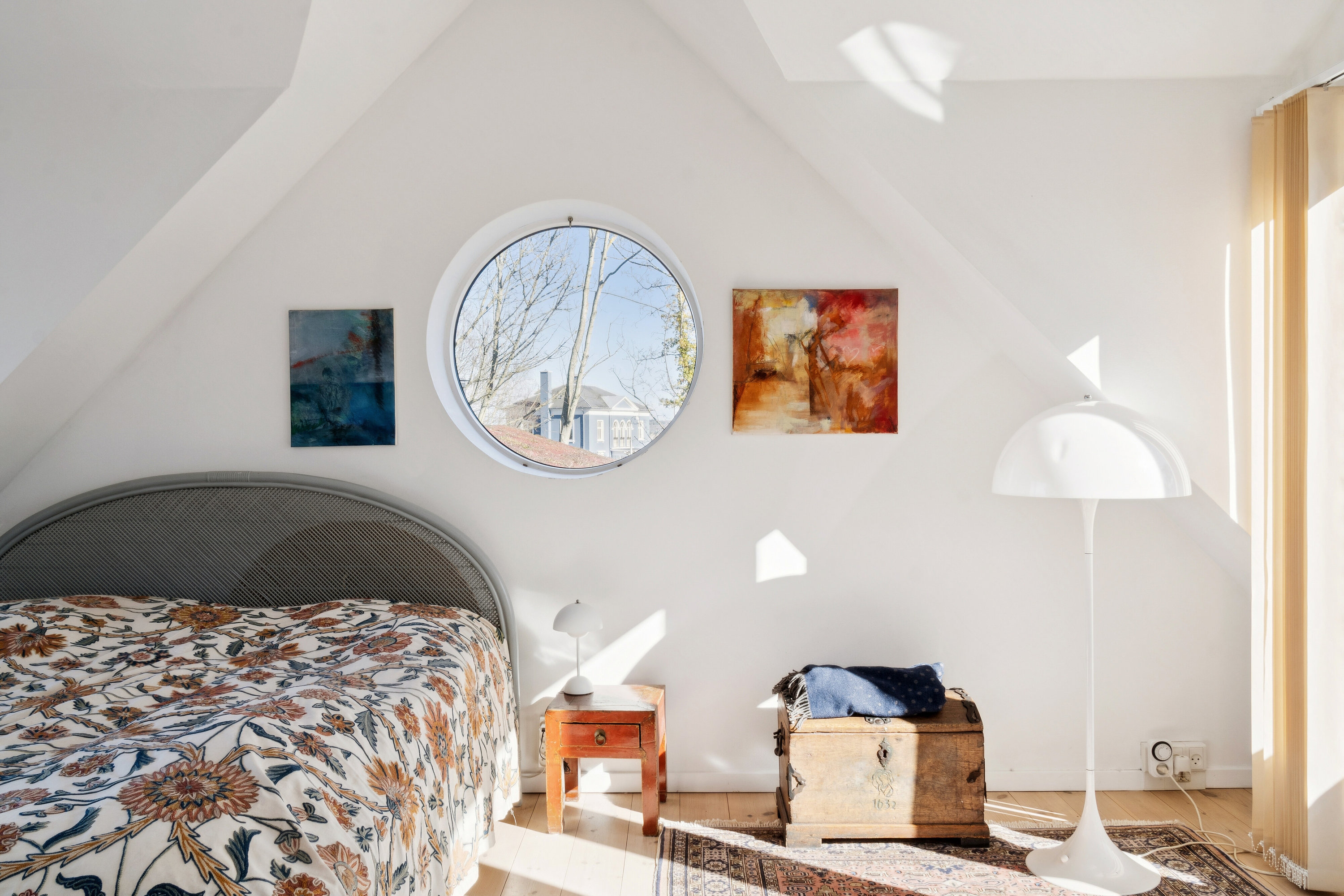 Fremhævet soveværelse billede i fuldskærmstilstand. Billede af Villingebæk Strandvej 553, 3100 Hornbæk