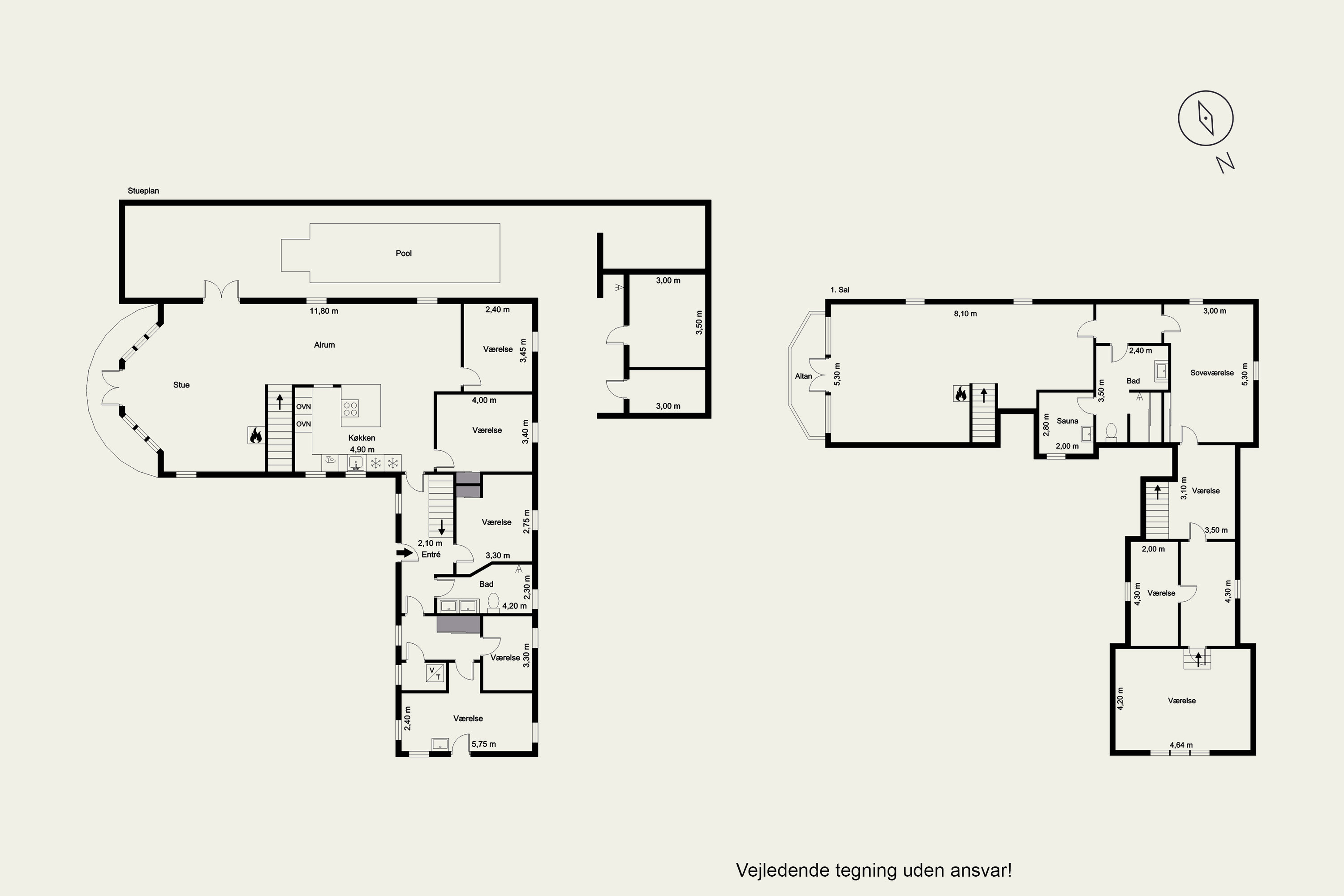 Plantegninger billede af Lyngvig Havnevej 40, Nr Lyngvig, 6960 Hvide Sande