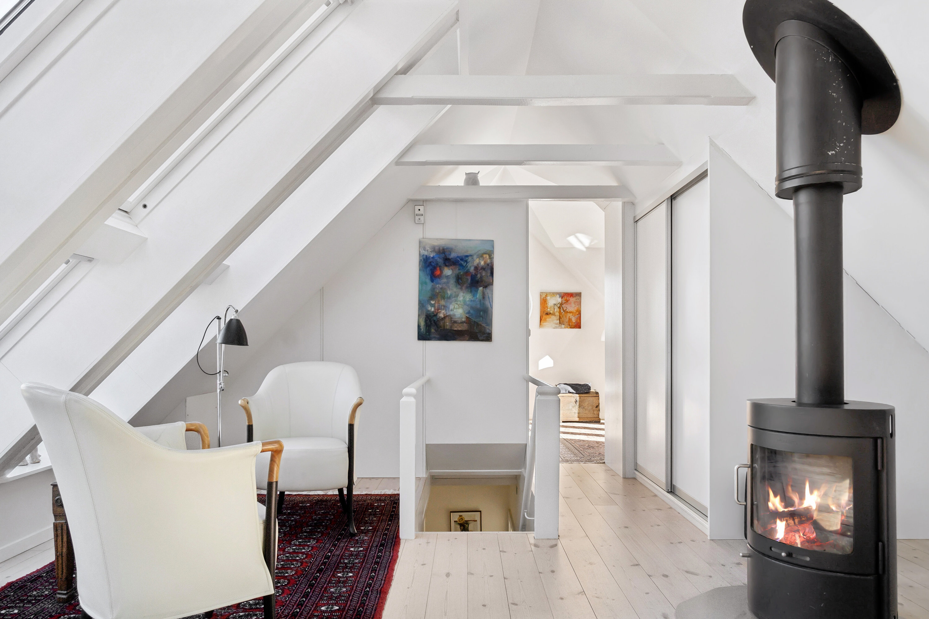 Fremhævet stue billede i fuldskærmstilstand. Billede af Villingebæk Strandvej 553, 3100 Hornbæk