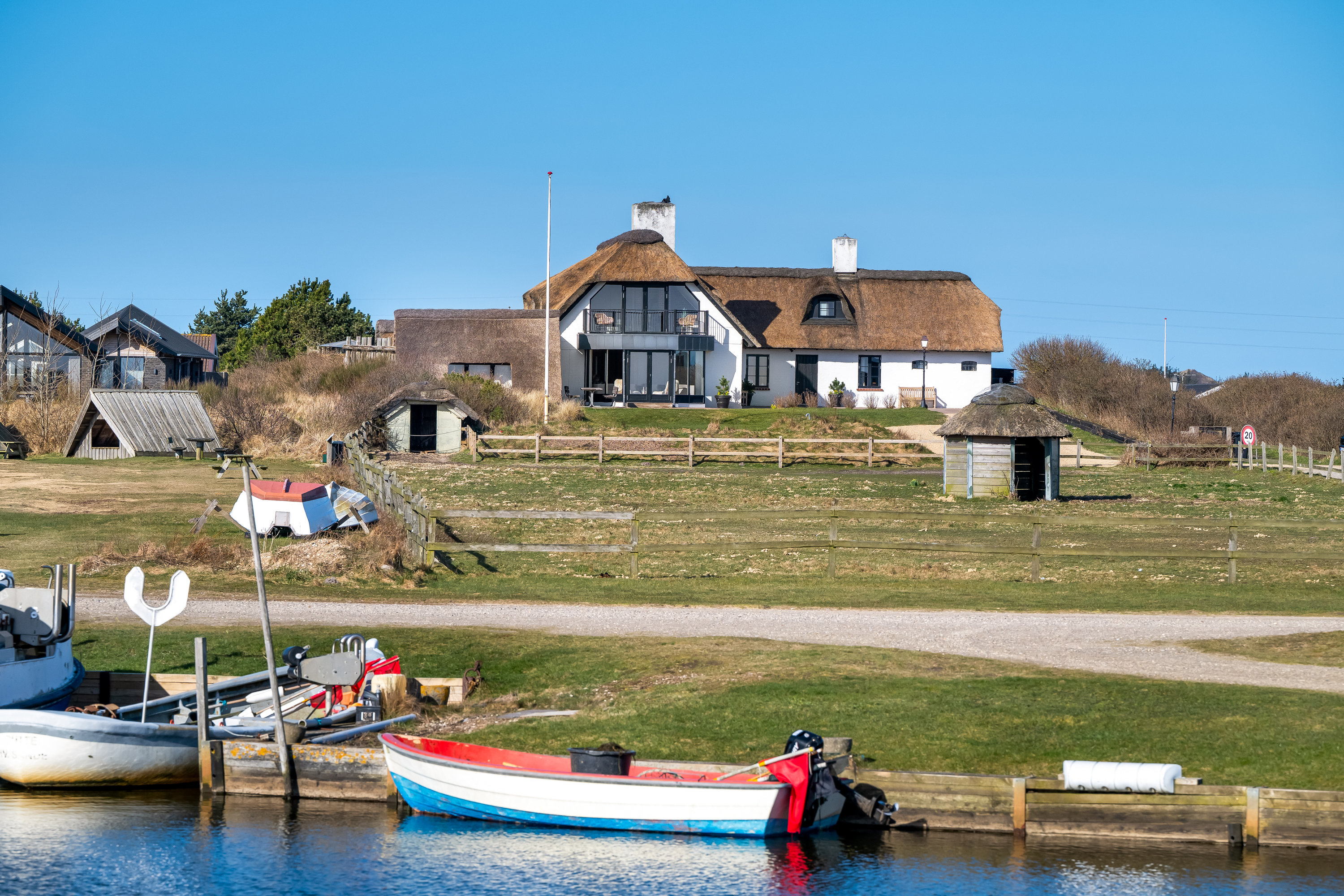 Fremhævet udsigt billede i fuldskærmstilstand. Billede af Lyngvig Havnevej 40, Nr Lyngvig, 6960 Hvide Sande