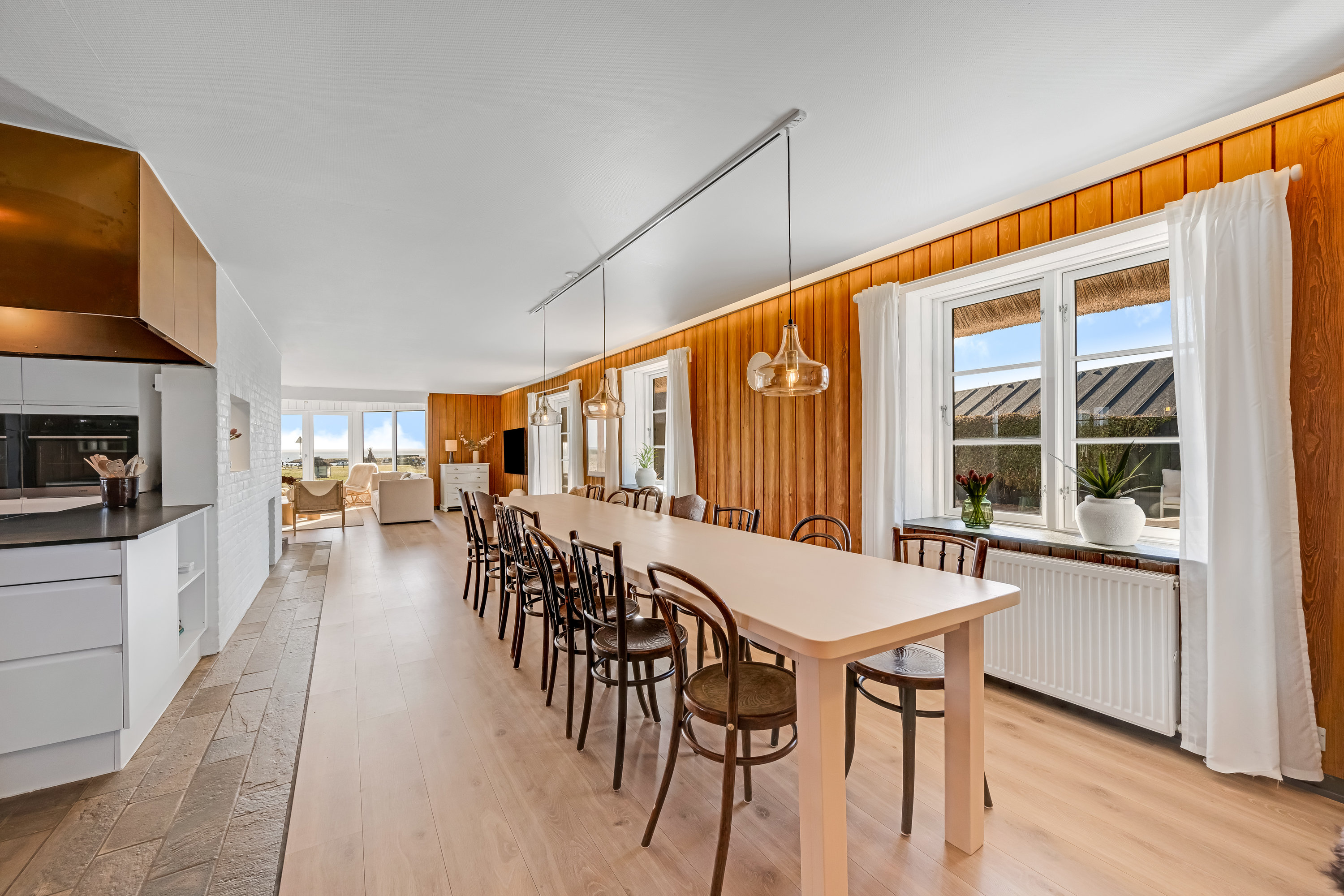 Fremhævet stue billede i fuldskærmstilstand. Billede af Lyngvig Havnevej 40, Nr Lyngvig, 6960 Hvide Sande