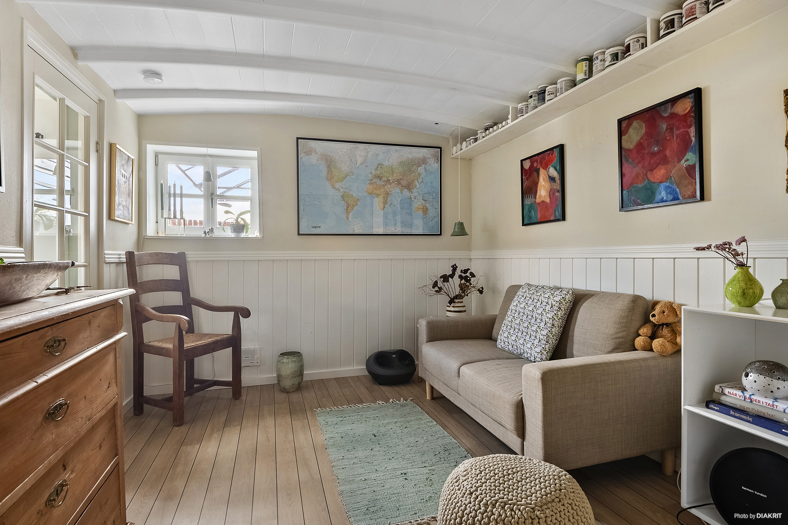 Fremhævet stue billede i fuldskærmstilstand. Billede af Pilevej 6, Saksild Str, 8300 Odder