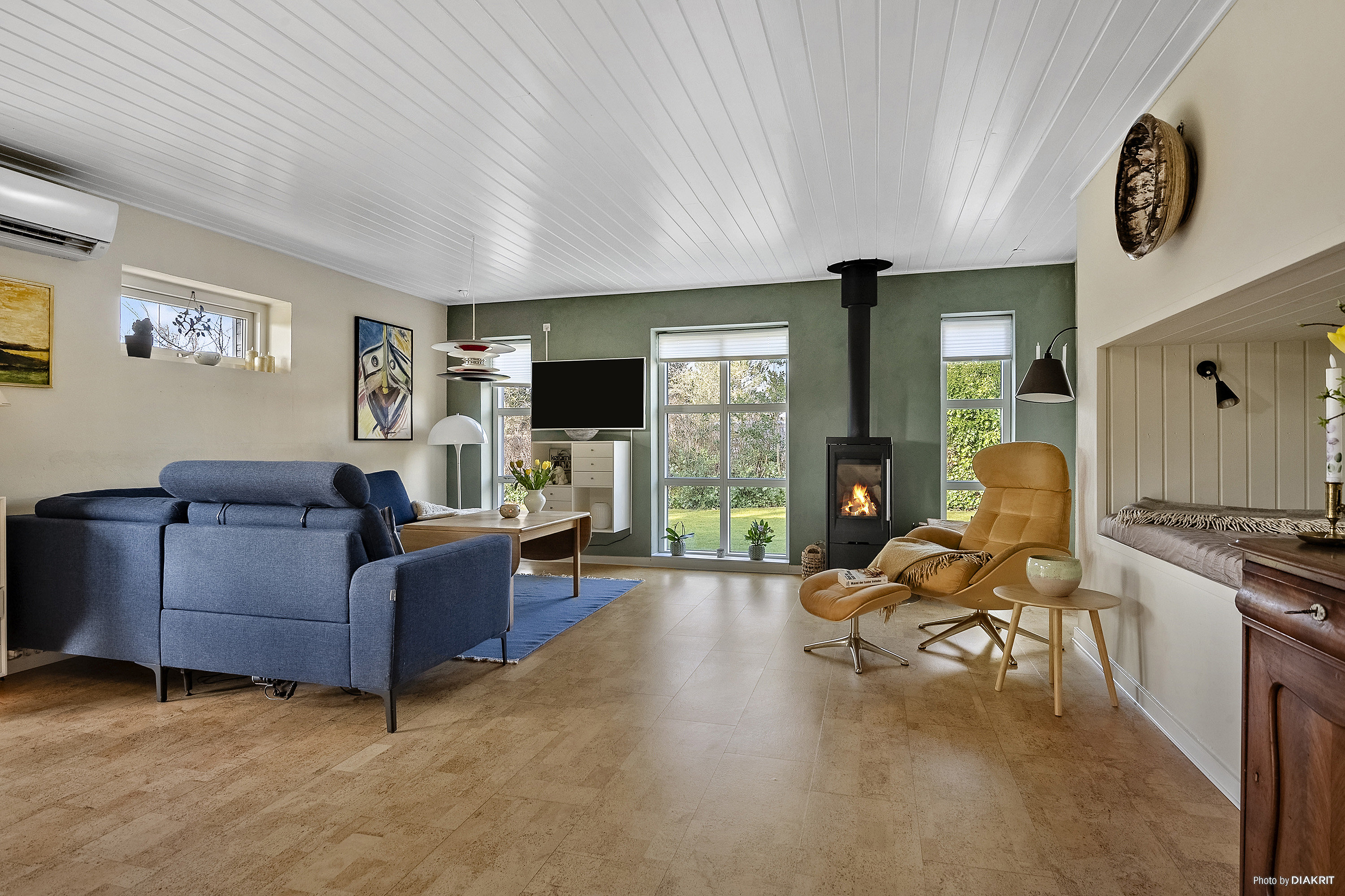 Fremhævet stue billede i fuldskærmstilstand. Billede af Pilevej 6, Saksild Str, 8300 Odder