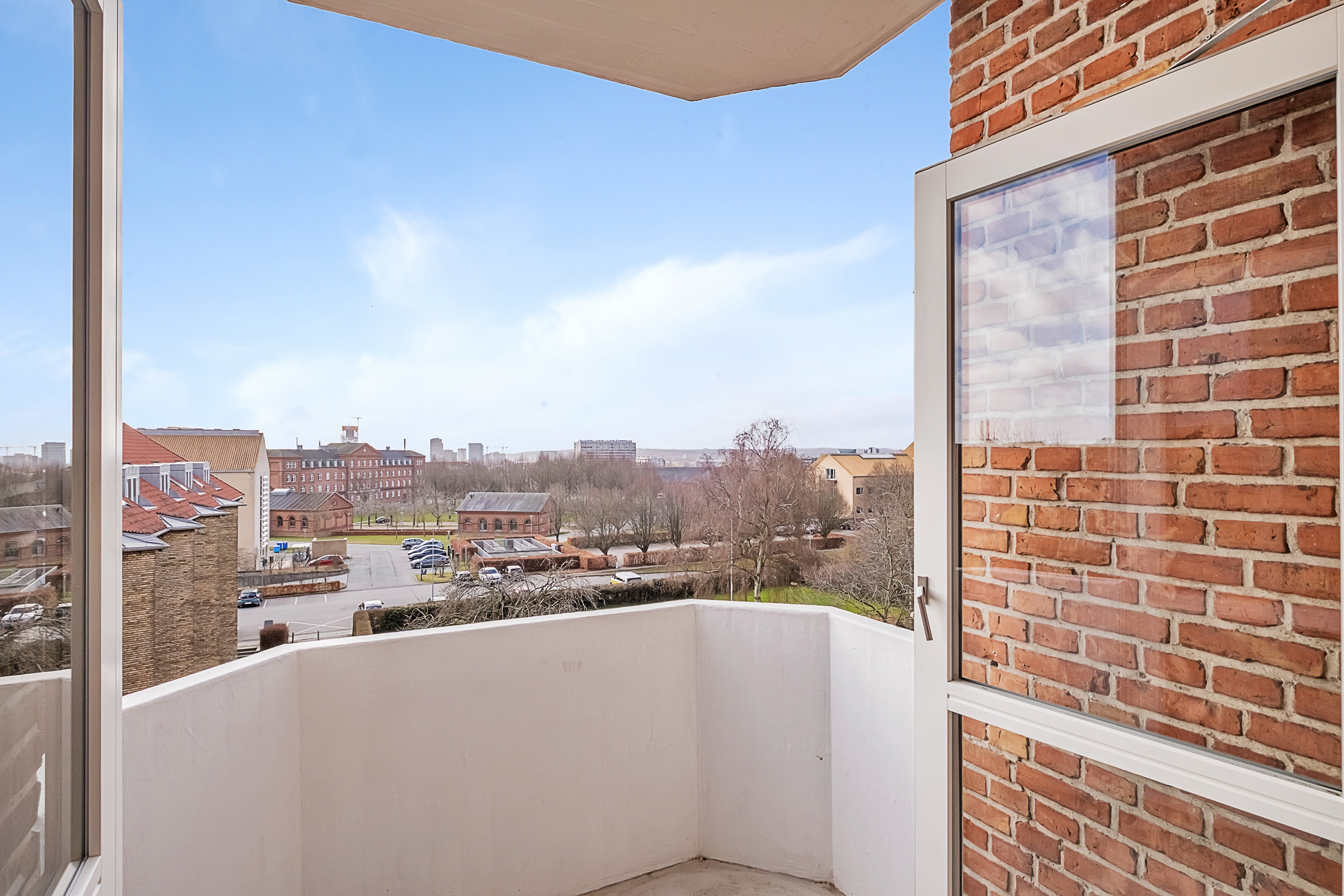 Fremhævet altan billede i fuldskærmstilstand. Billede af Vestre Ringgade 216, 3. tv., 8000 Aarhus C