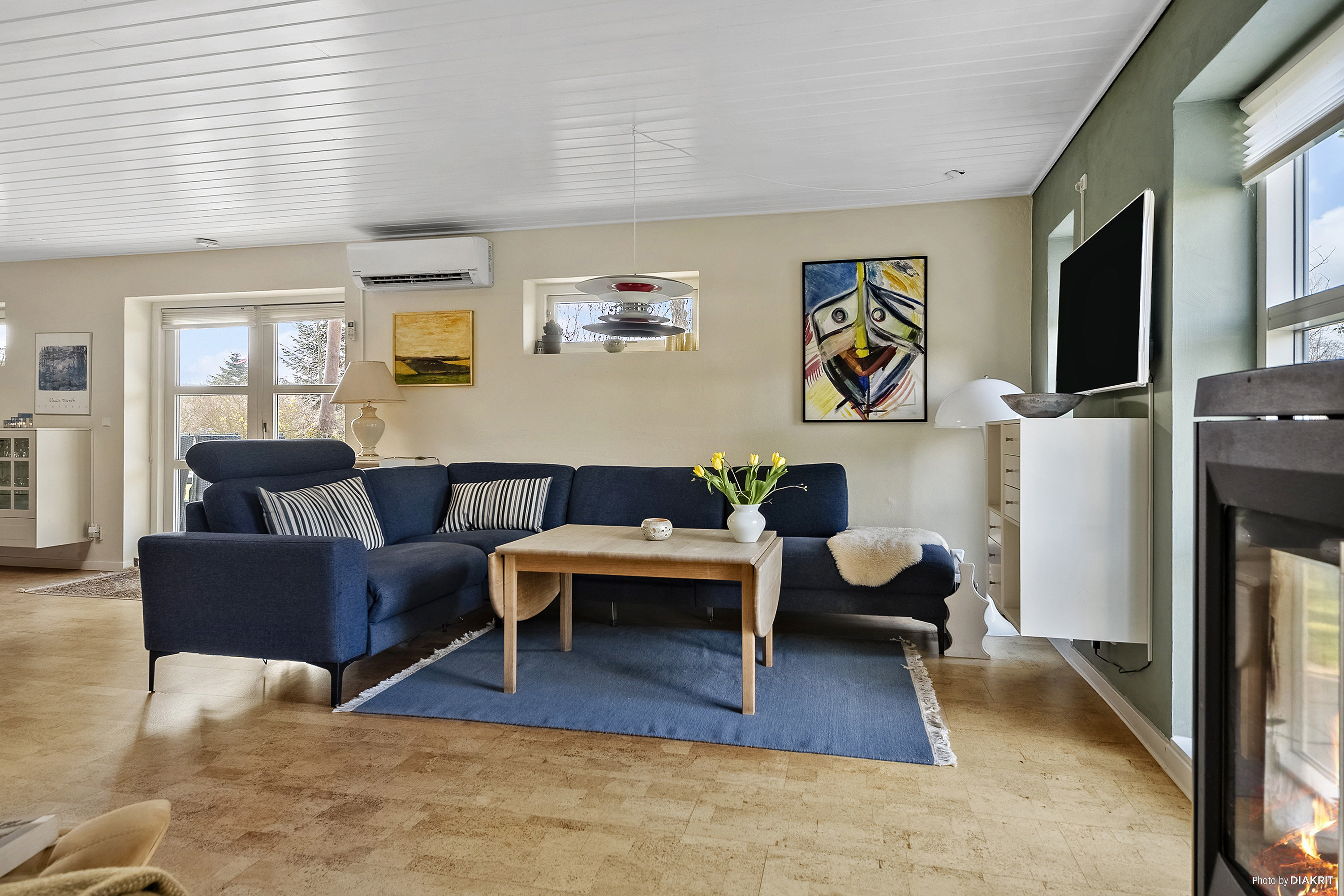 Fremhævet stue billede i fuldskærmstilstand. Billede af Pilevej 6, Saksild Str, 8300 Odder