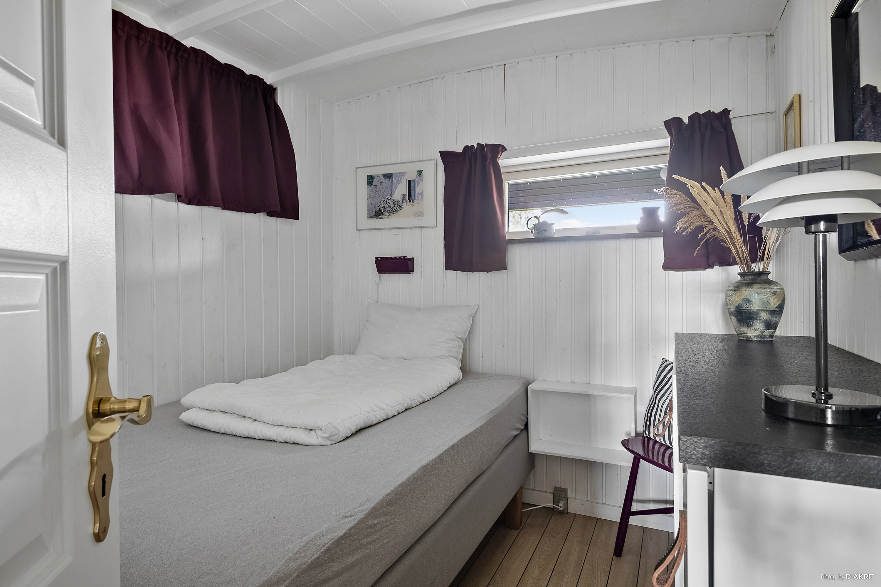 Fremhævet soveværelse billede i fuldskærmstilstand. Billede af Pilevej 6, Saksild Str, 8300 Odder