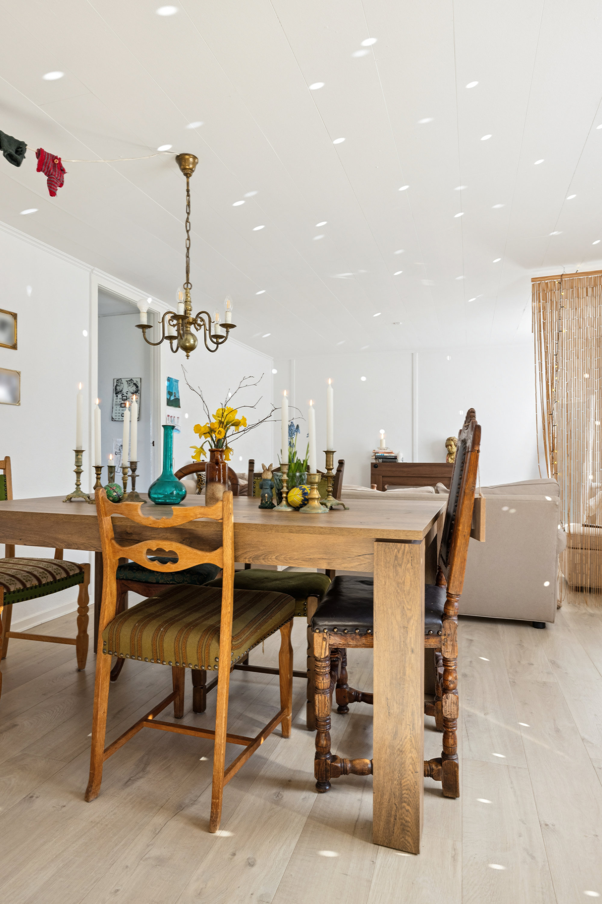 Fremhævet spisestue billede i fuldskærmstilstand. Billede af Thorsgade 14A+B, Thorsager, 8410 Rønde