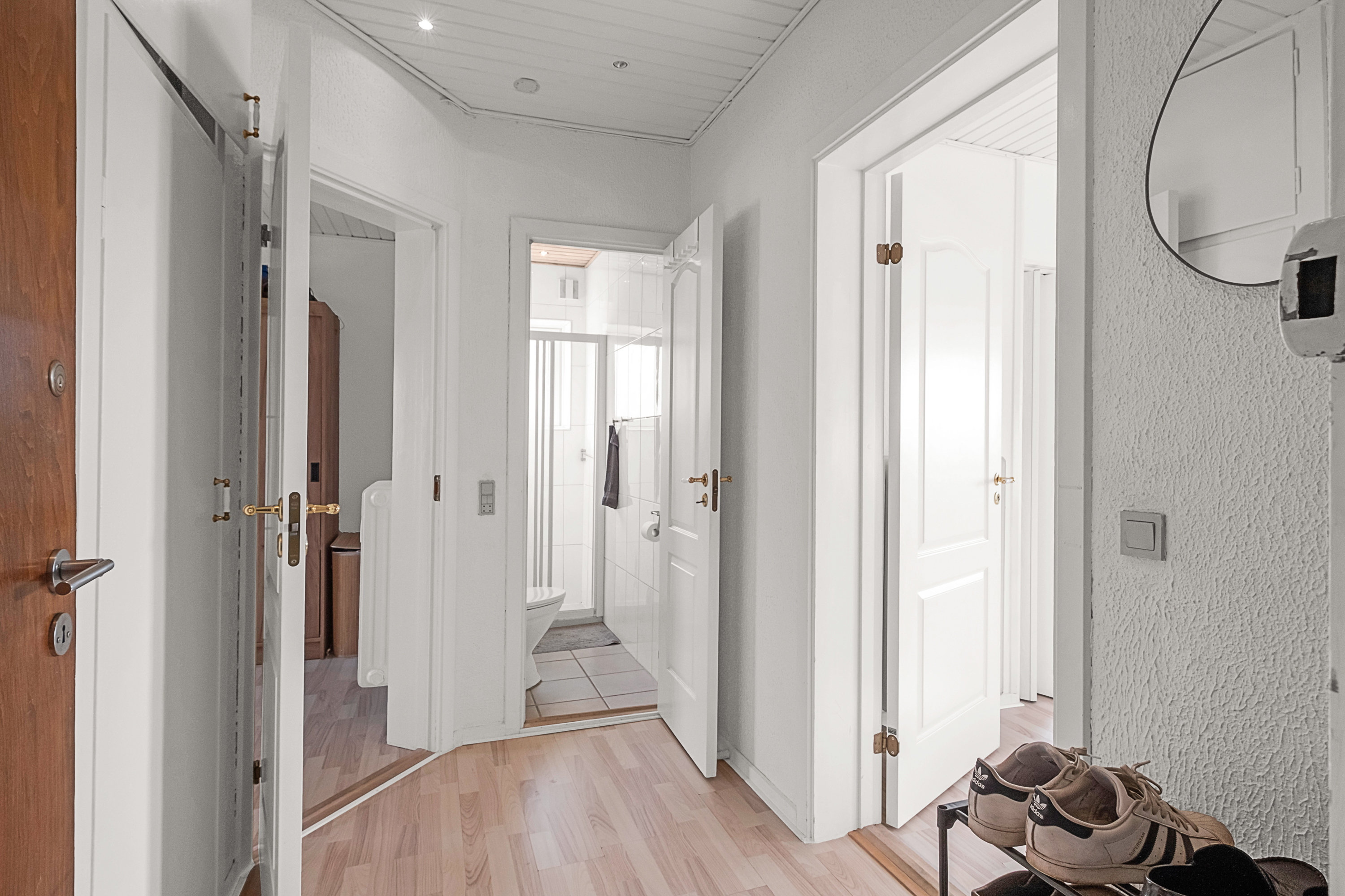 Fremhævet entré billede i fuldskærmstilstand. Billede af Vestre Ringgade 216, 3. tv., 8000 Aarhus C