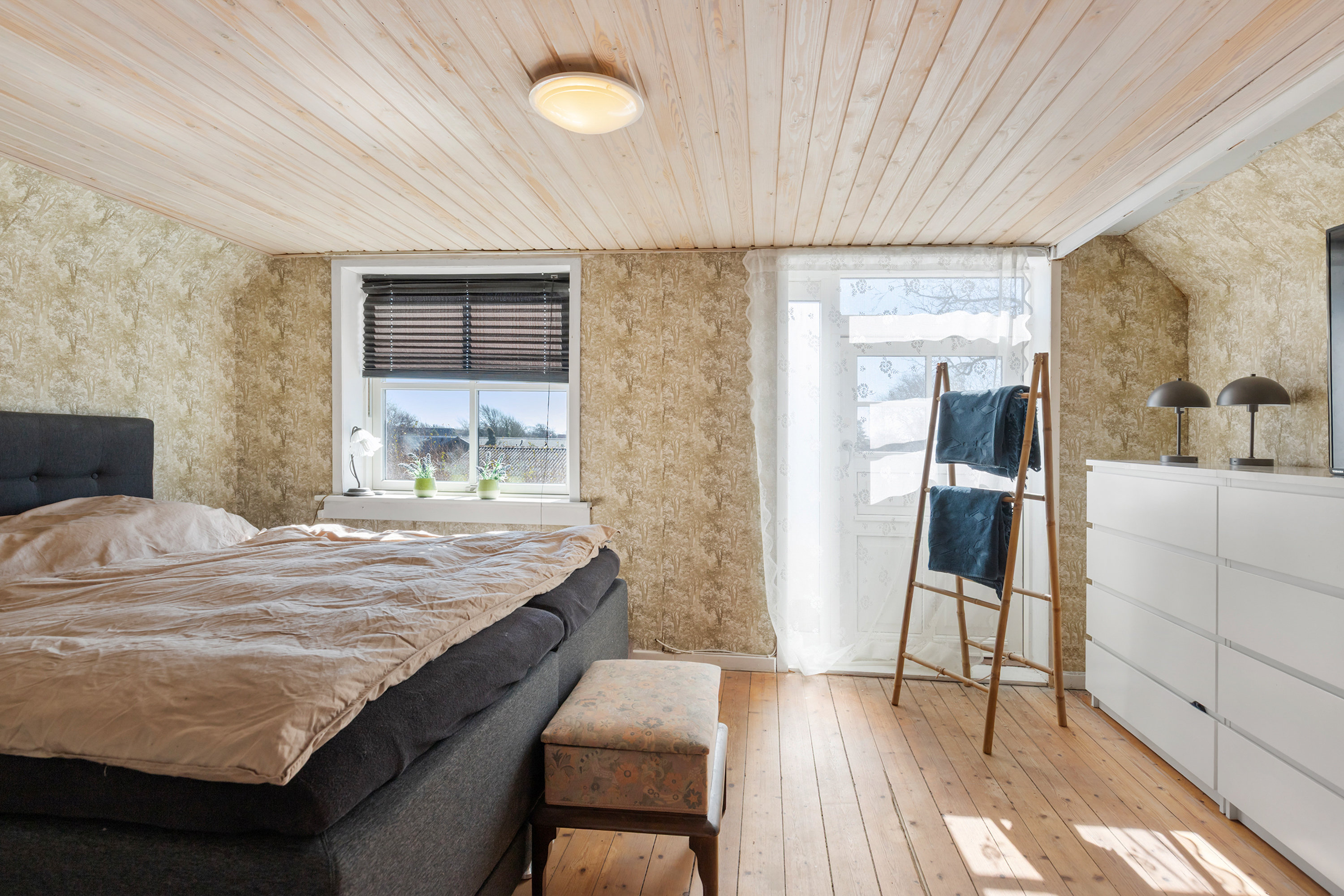 Fremhævet soveværelse billede i fuldskærmstilstand. Billede af Klostergade 7, 9490 Pandrup