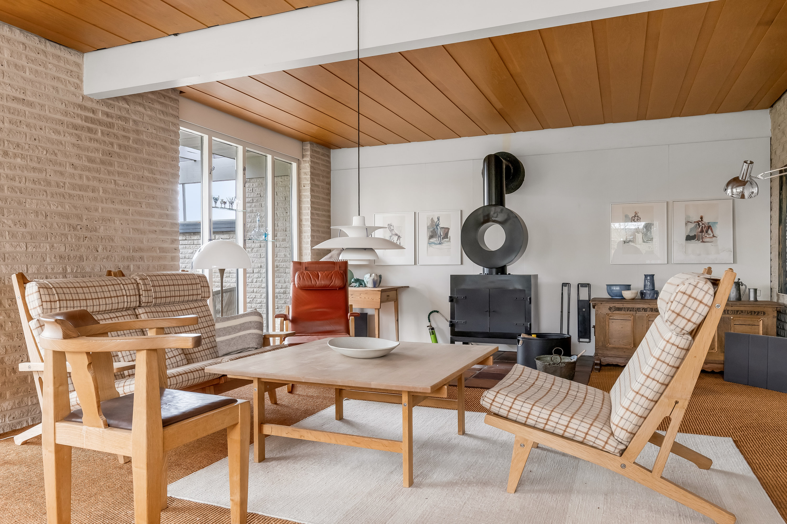 Fremhævet stue billede i fuldskærmstilstand. Billede af Kogsvej 15, 6270 Tønder