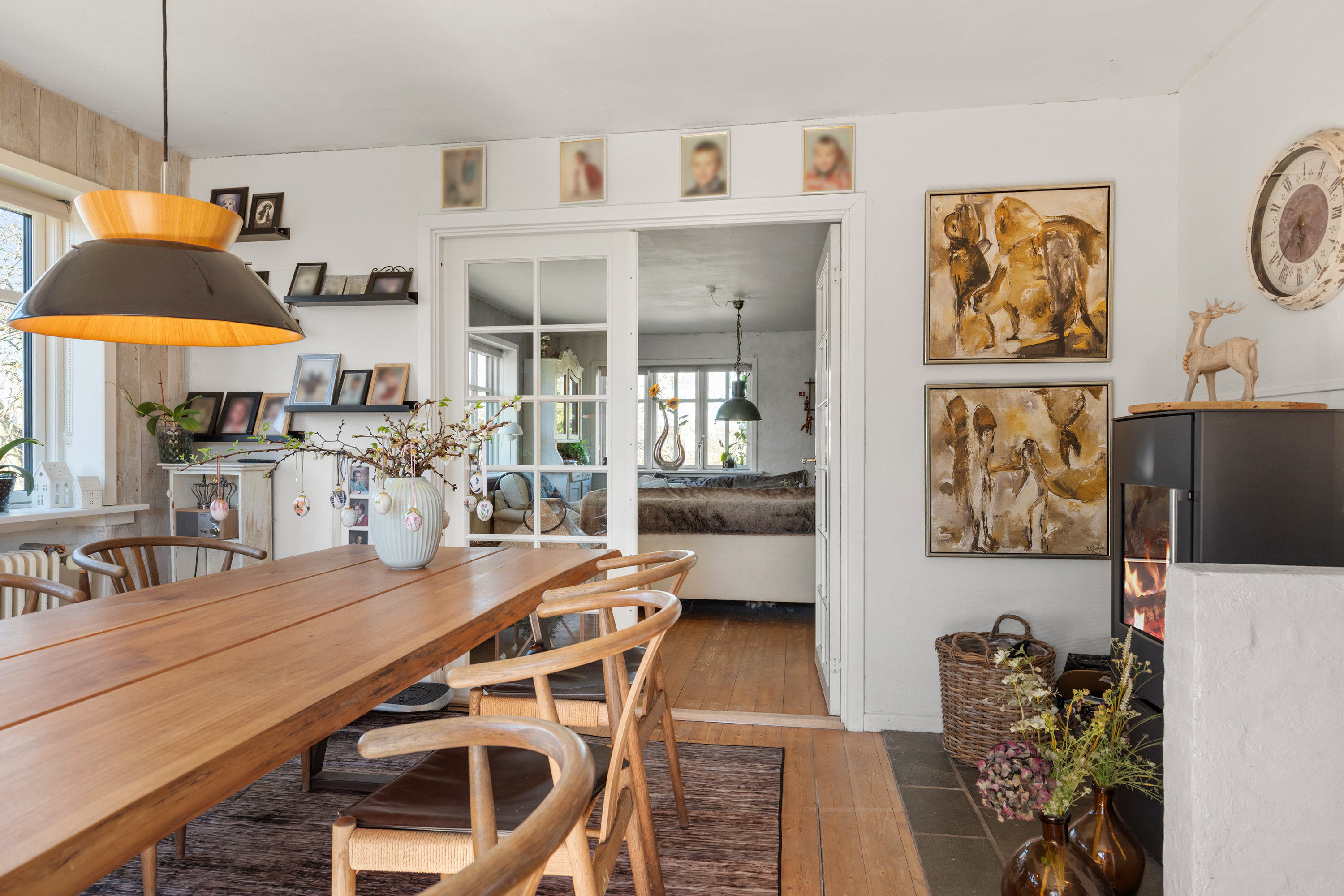 Fremhævet stue billede i fuldskærmstilstand. Billede af Klostergade 7, 9490 Pandrup