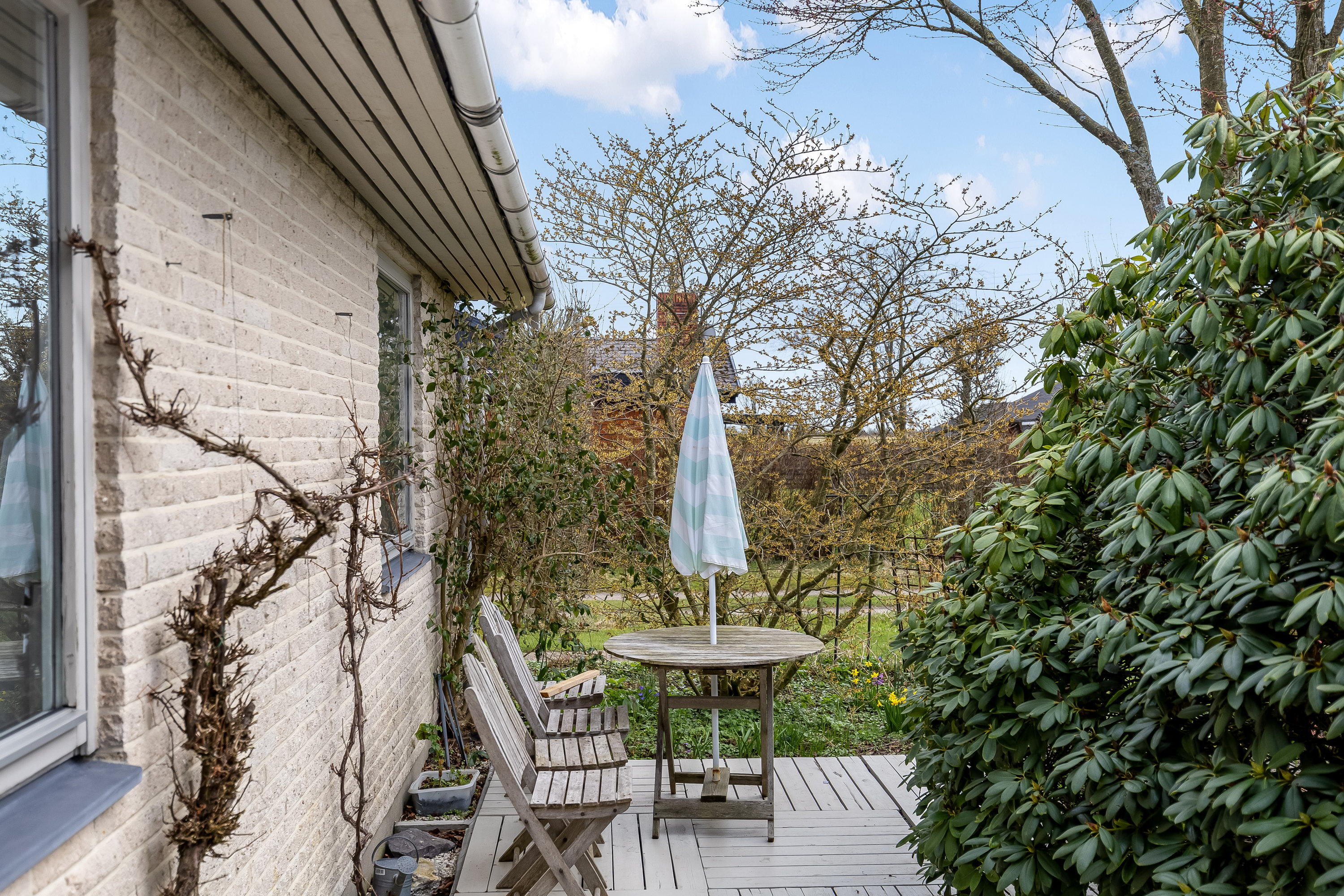 Fremhævet terrasse billede i fuldskærmstilstand. Billede af Kogsvej 15, 6270 Tønder