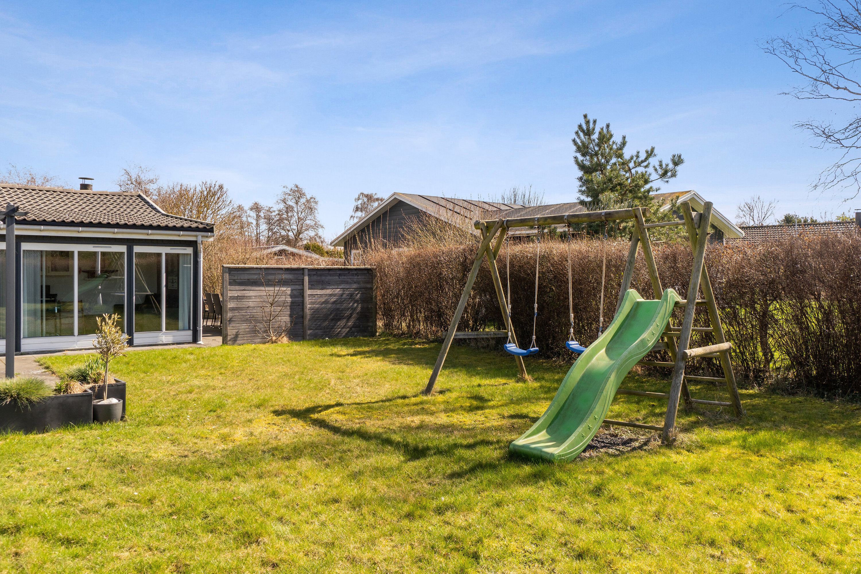 Fremhævet have billede i fuldskærmstilstand. Billede af Tranevej 23, Ll Kongsmark, 4200 Slagelse