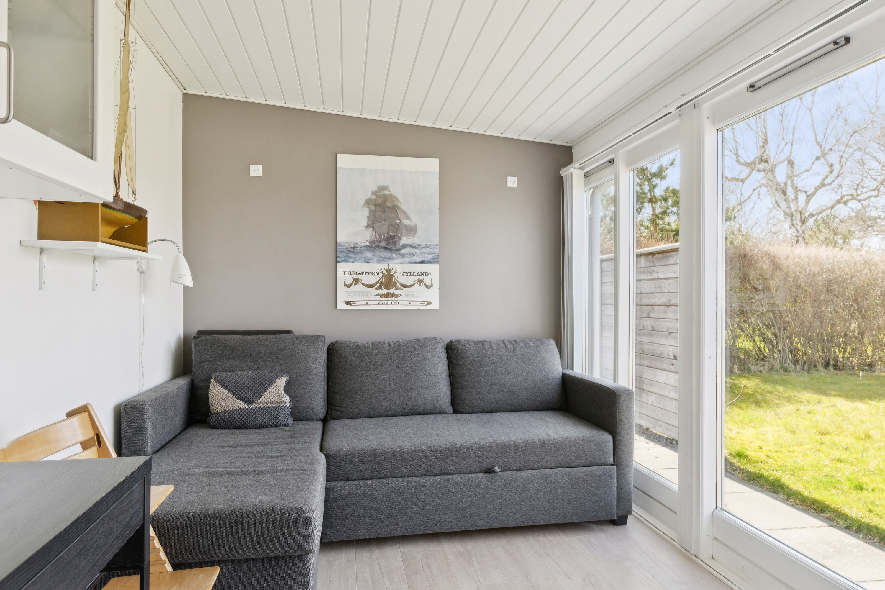 Fremhævet stue billede i fuldskærmstilstand. Billede af Tranevej 23, Ll Kongsmark, 4200 Slagelse