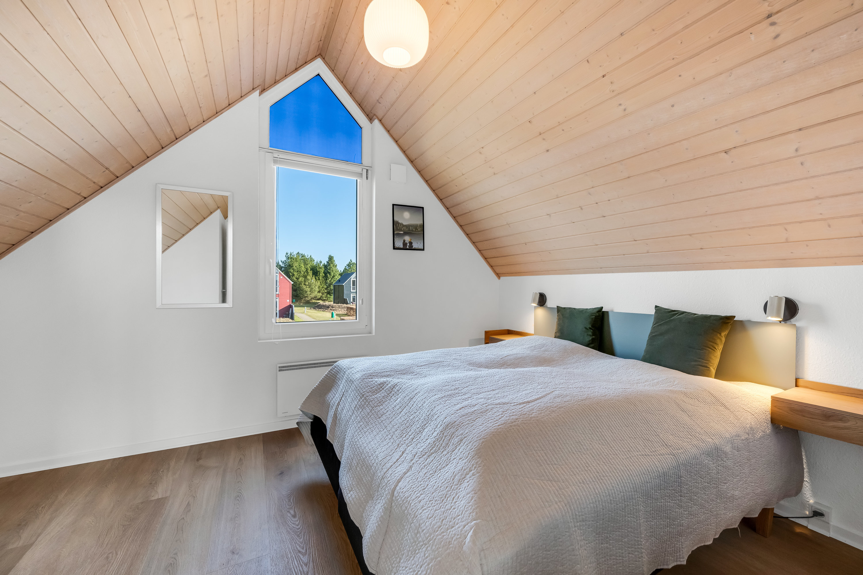 Fremhævet soveværelse billede i fuldskærmstilstand. Billede af Lønne Feriepark 146D, Lønne, 6830 Nørre Nebel