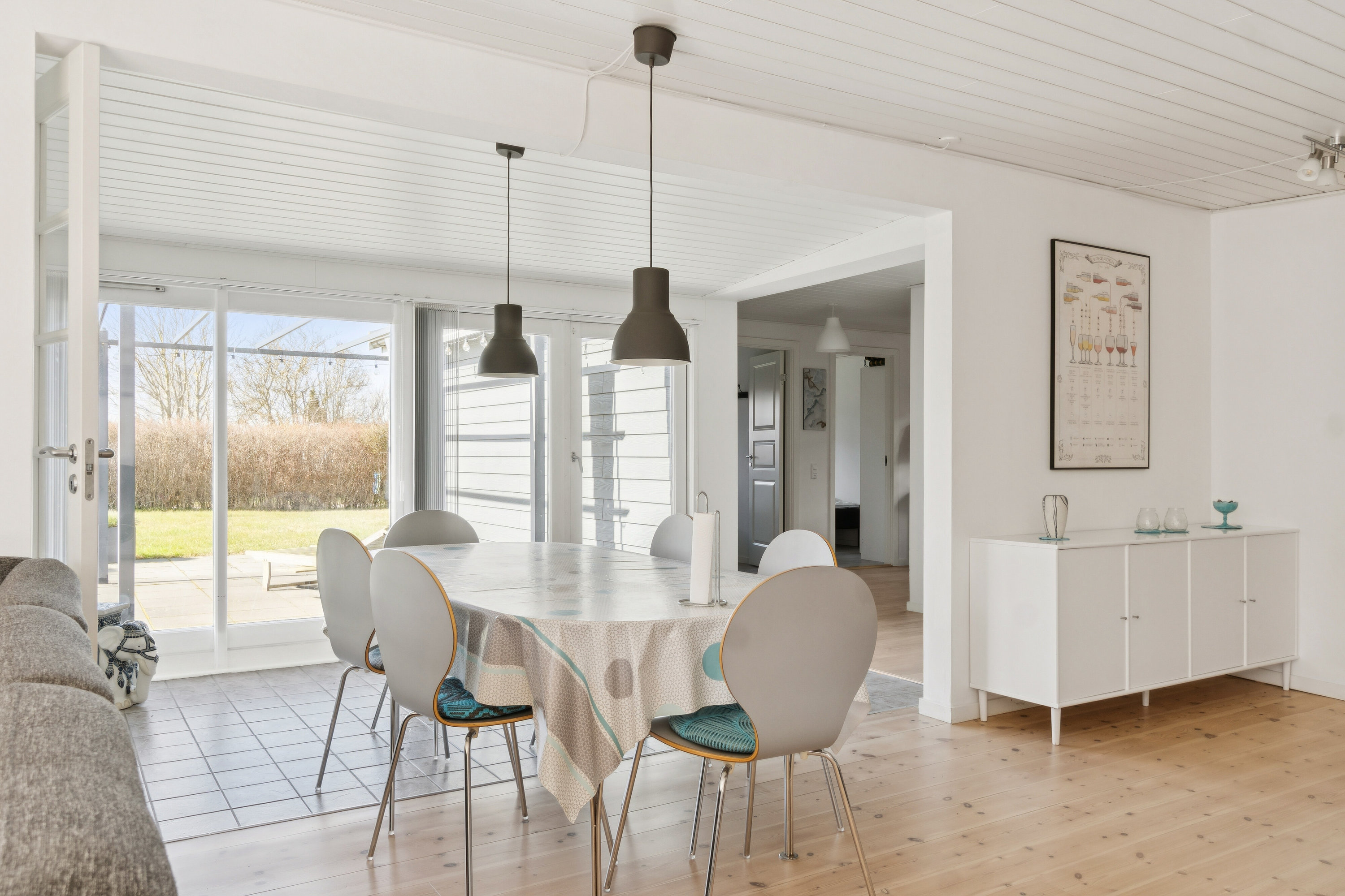 Fremhævet spisestue billede i fuldskærmstilstand. Billede af Tranevej 23, Ll Kongsmark, 4200 Slagelse