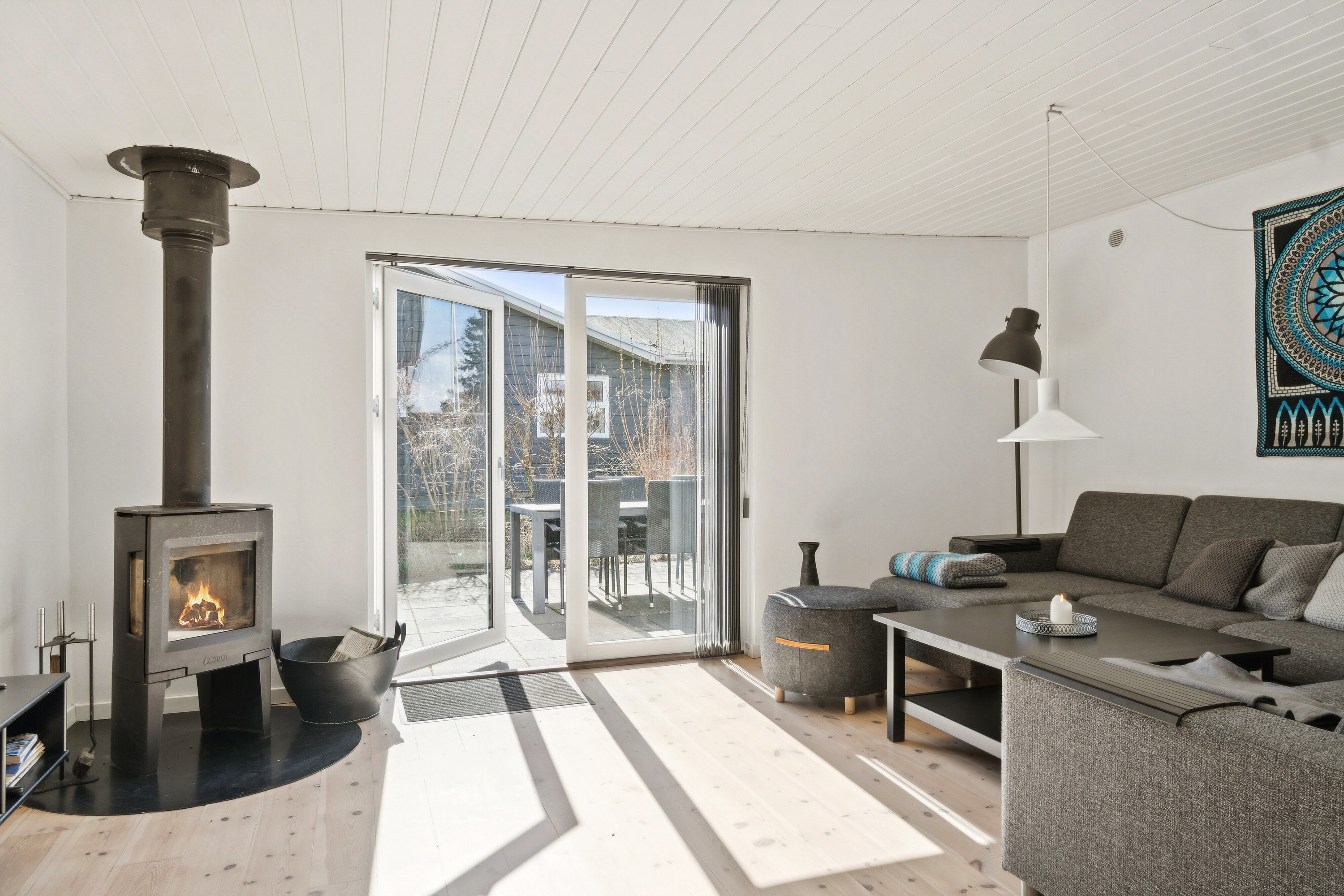 Fremhævet stue billede i fuldskærmstilstand. Billede af Tranevej 23, Ll Kongsmark, 4200 Slagelse