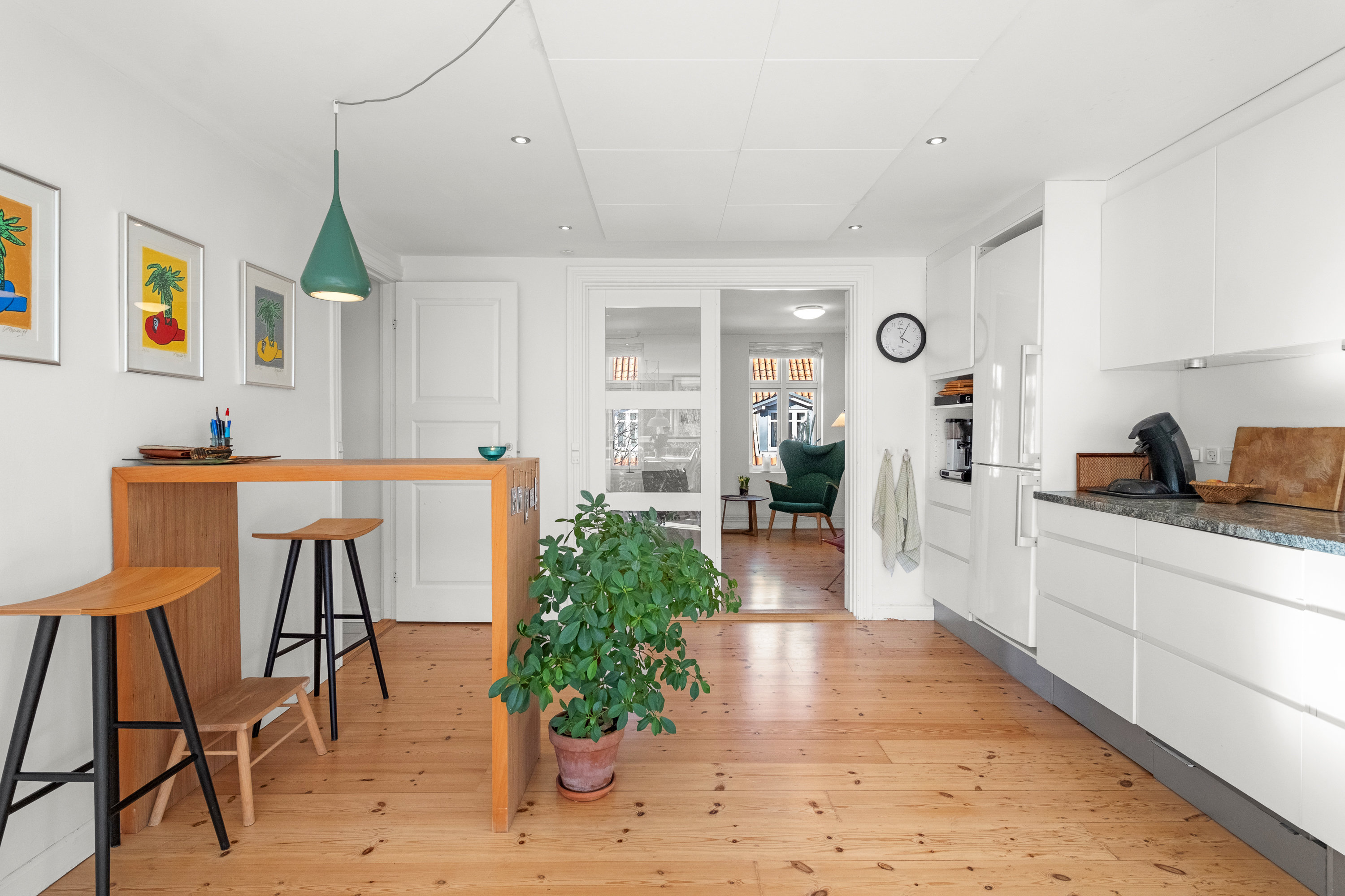 Fremhævet køkken billede i fuldskærmstilstand. Billede af Ole Rømers Gade 68, 8000 Aarhus C