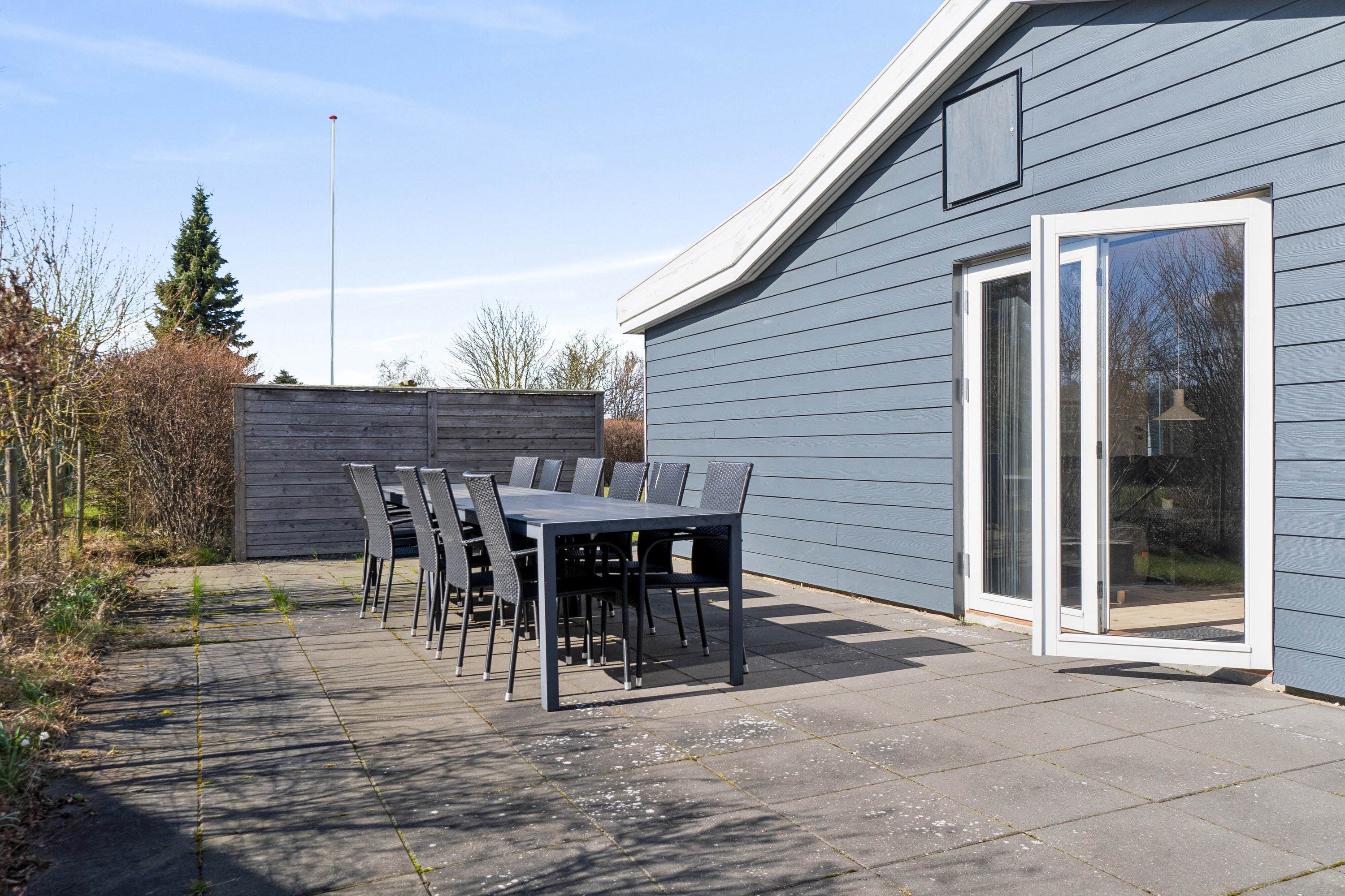 Fremhævet terrasse billede i fuldskærmstilstand. Billede af Tranevej 23, Ll Kongsmark, 4200 Slagelse