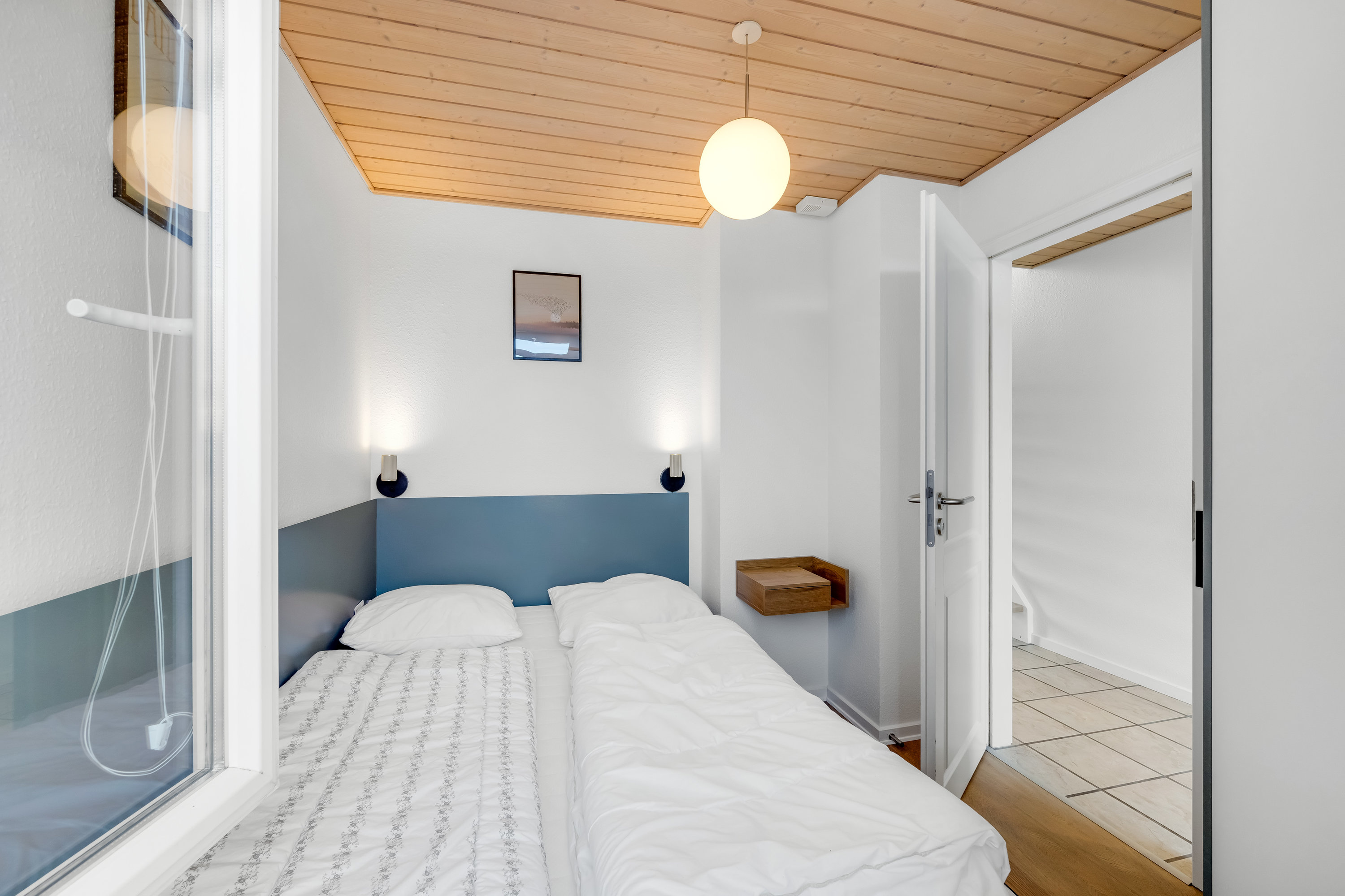 Fremhævet soveværelse billede i fuldskærmstilstand. Billede af Lønne Feriepark 146D, Lønne, 6830 Nørre Nebel