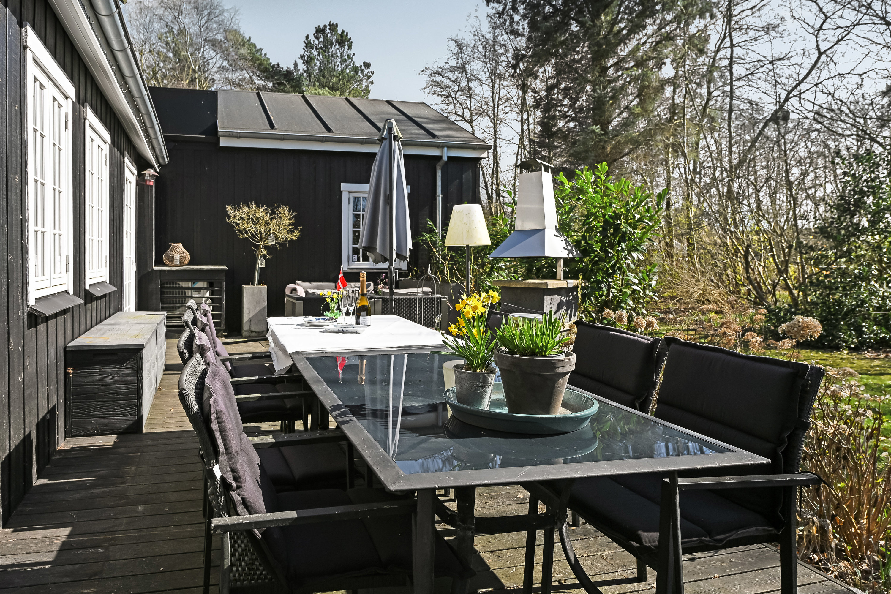 Fremhævet terrasse billede i fuldskærmstilstand. Billede af Sønderballevej 7, Ho, 6857 Blåvand