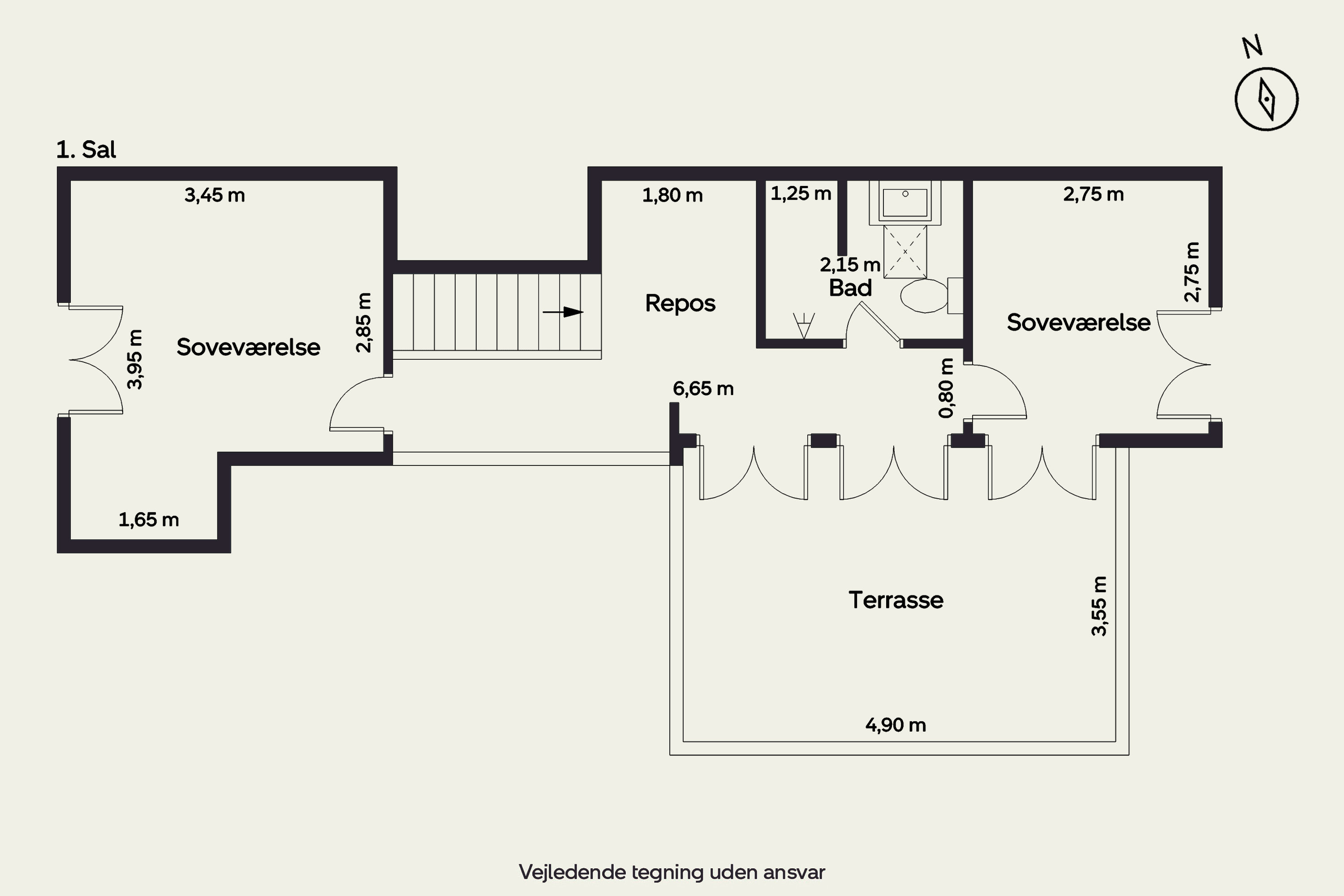 Plantegninger billede af Sønderballevej 7, Ho, 6857 Blåvand