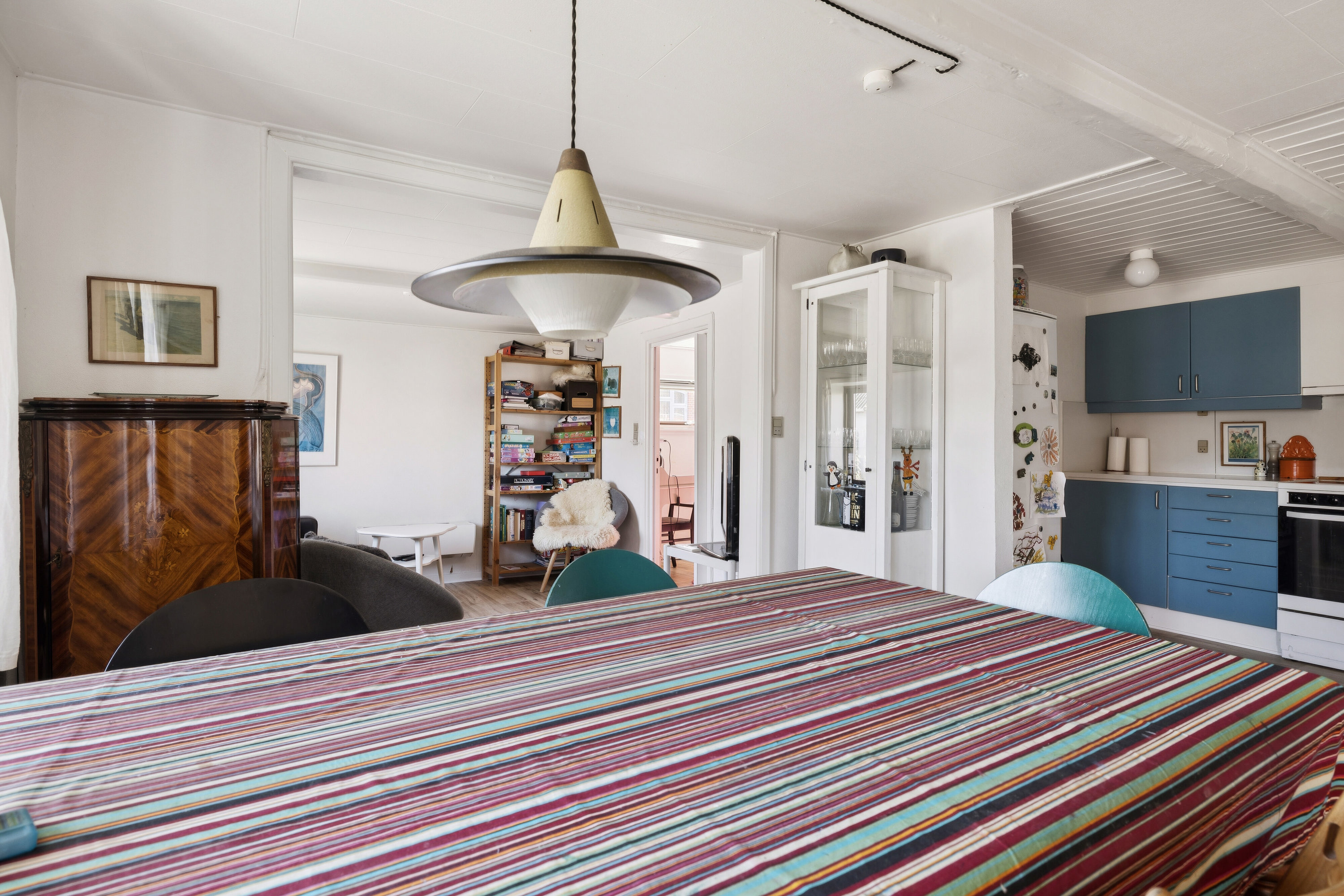 Fremhævet spisestue billede i fuldskærmstilstand. Billede af Strandgade 2, 5935 Bagenkop