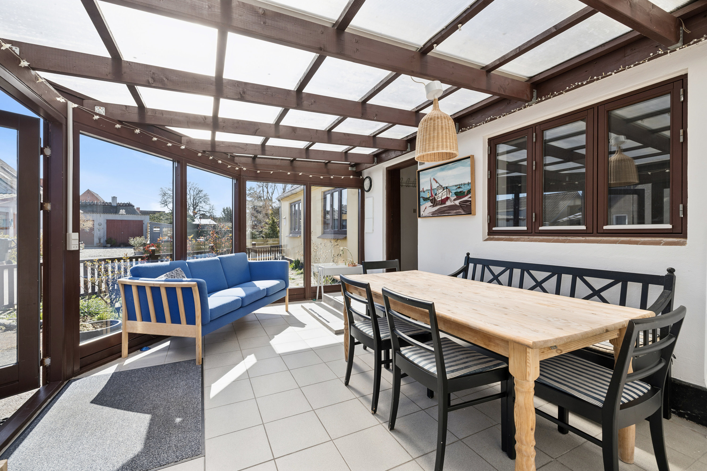 Fremhævet spisestue billede i fuldskærmstilstand. Billede af Strandgade 2, 5935 Bagenkop