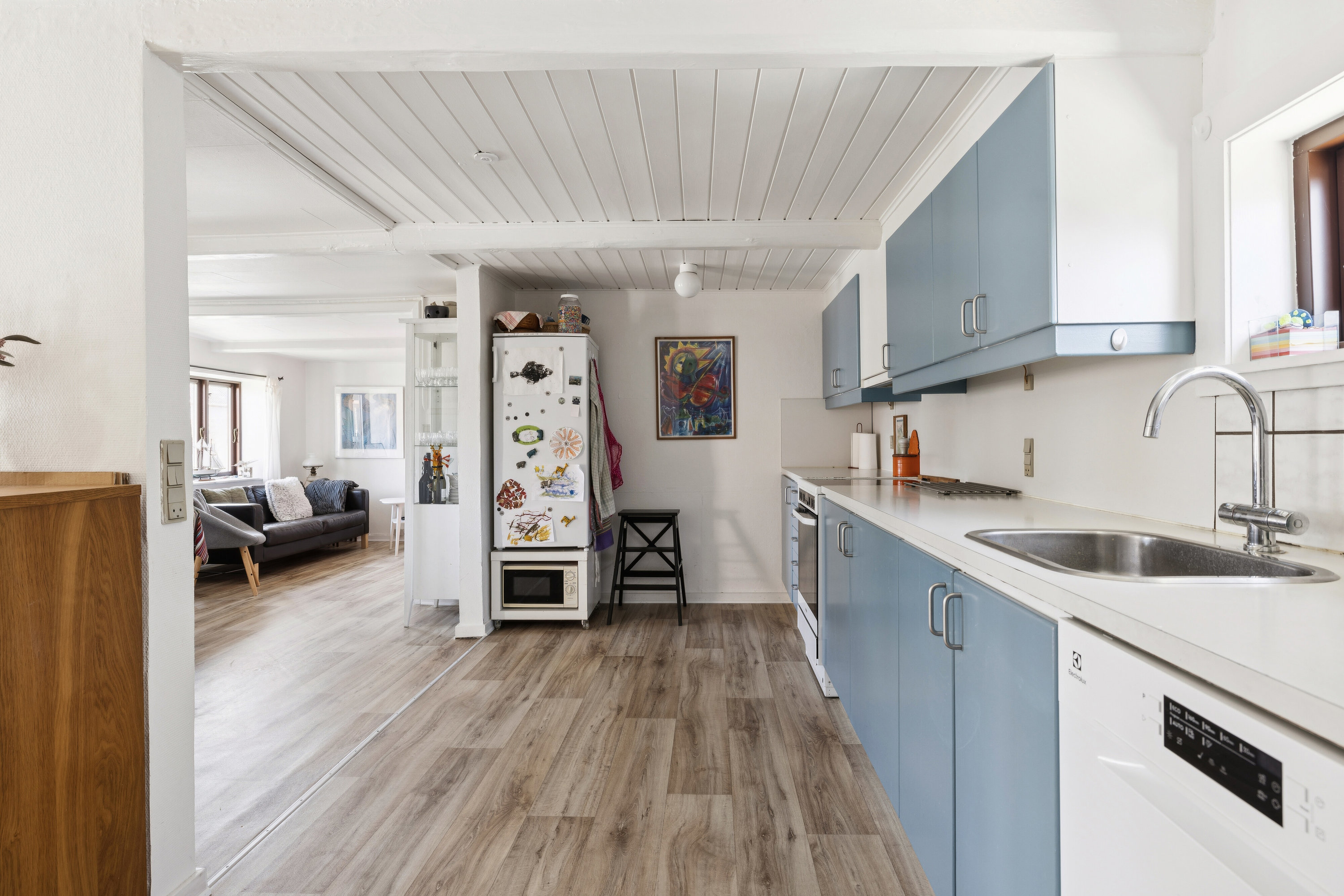 Fremhævet køkken billede i fuldskærmstilstand. Billede af Strandgade 2, 5935 Bagenkop