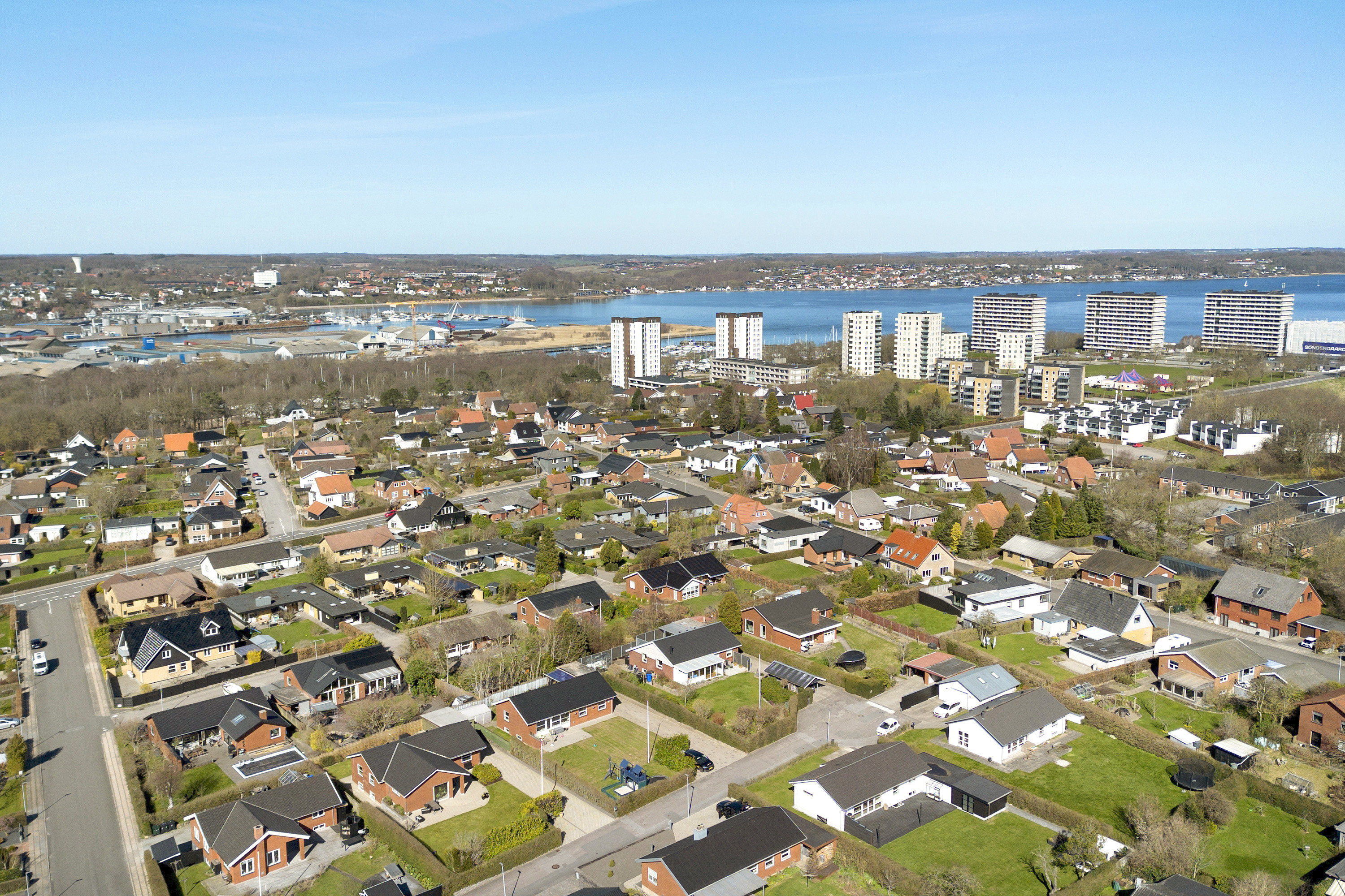 Fremhævet område billede i fuldskærmstilstand. Billede af Tulipanvej 4, 6000 Kolding