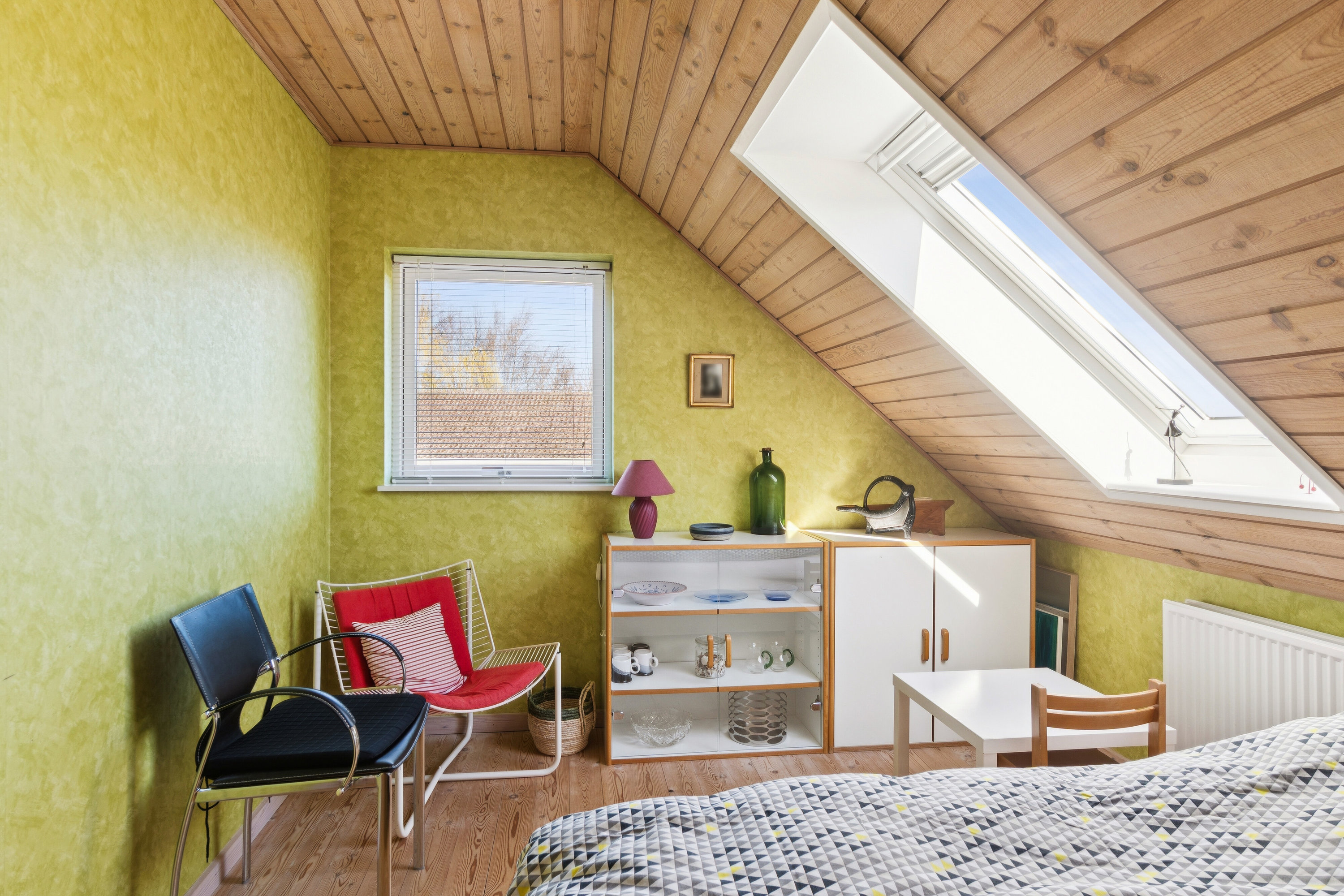 Fremhævet soveværelse billede i fuldskærmstilstand. Billede af Fladehøj 33, 4534 Hørve