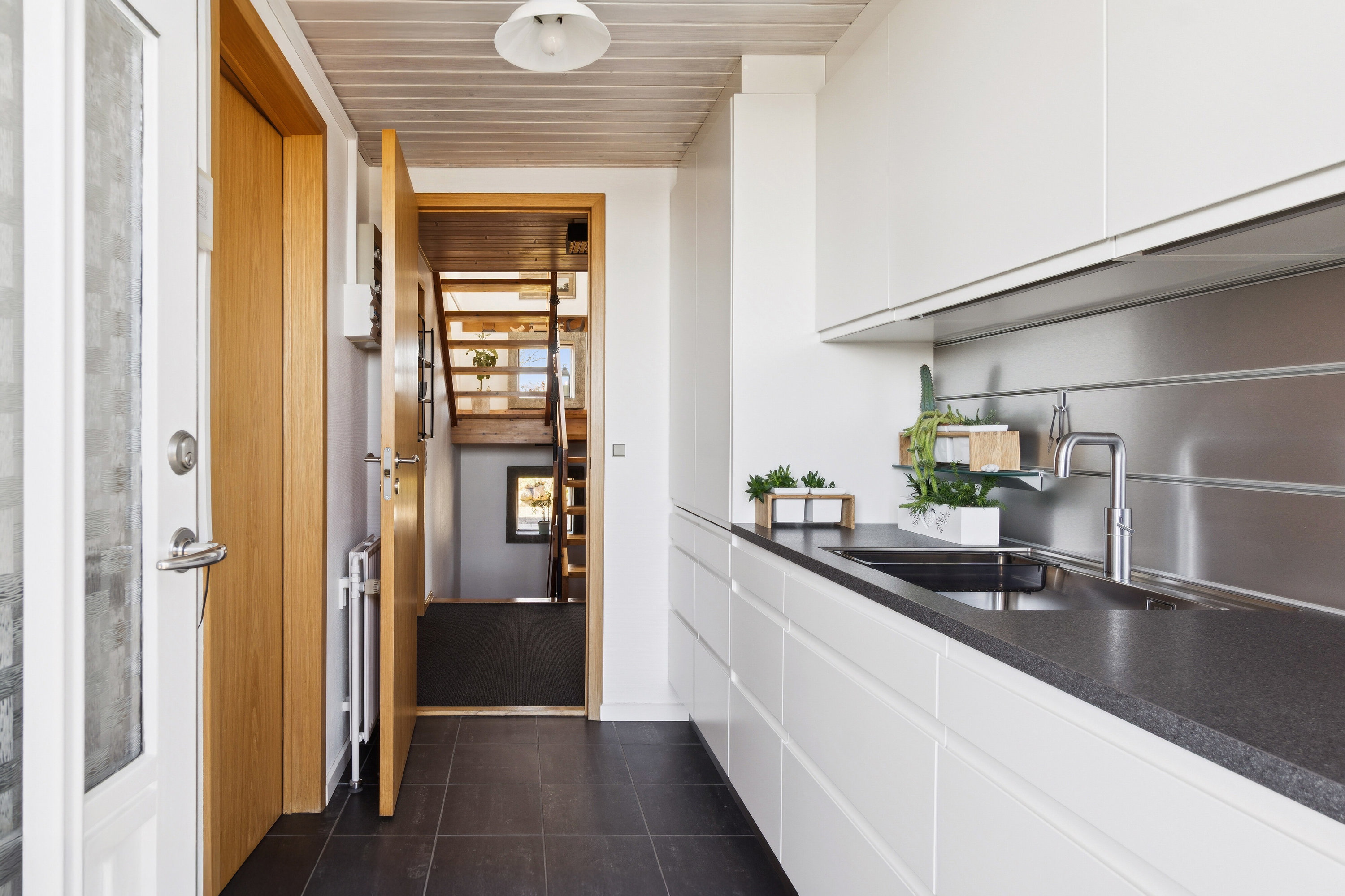 Fremhævet køkken billede i fuldskærmstilstand. Billede af Fladehøj 33, 4534 Hørve