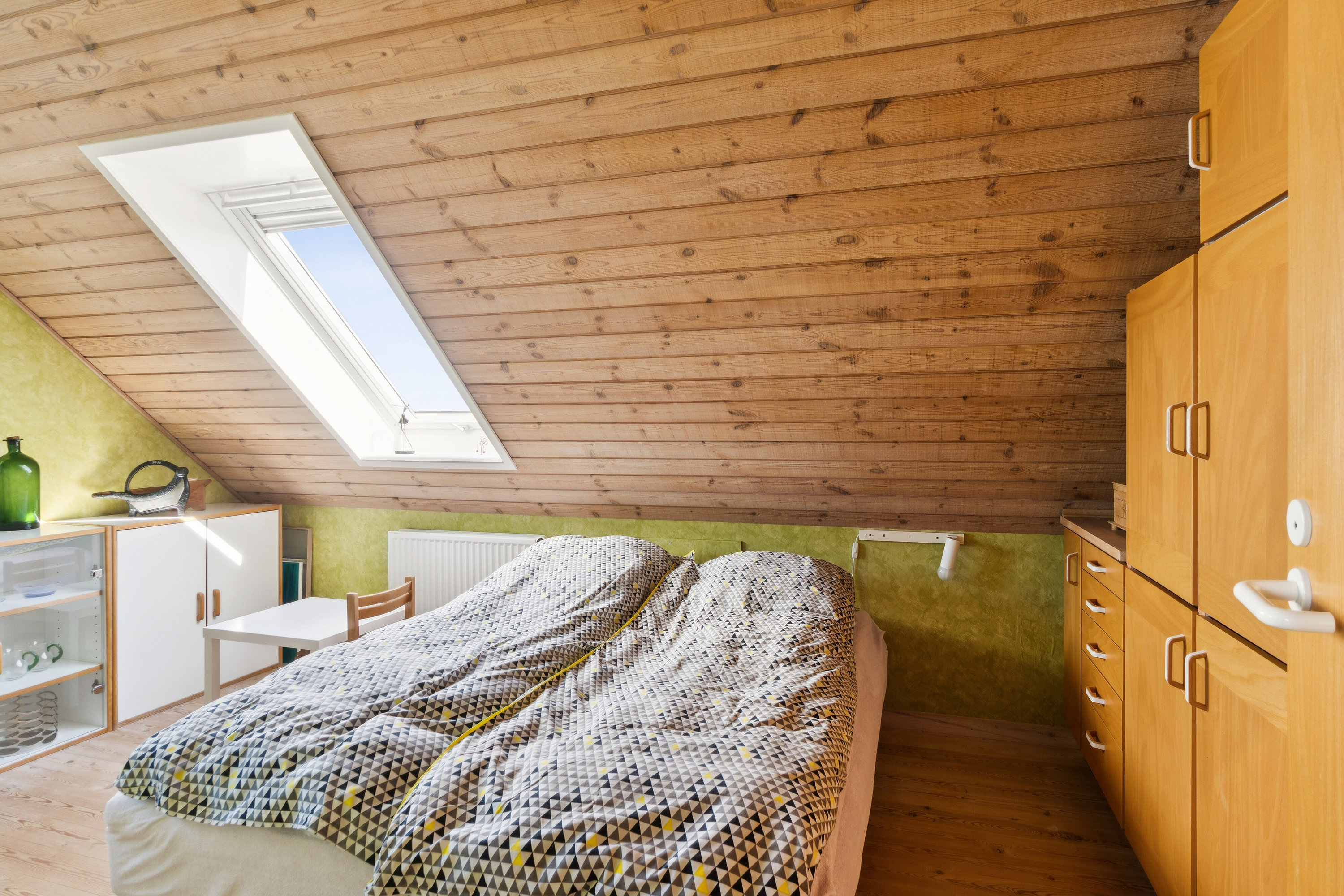 Fremhævet soveværelse billede i fuldskærmstilstand. Billede af Fladehøj 33, 4534 Hørve