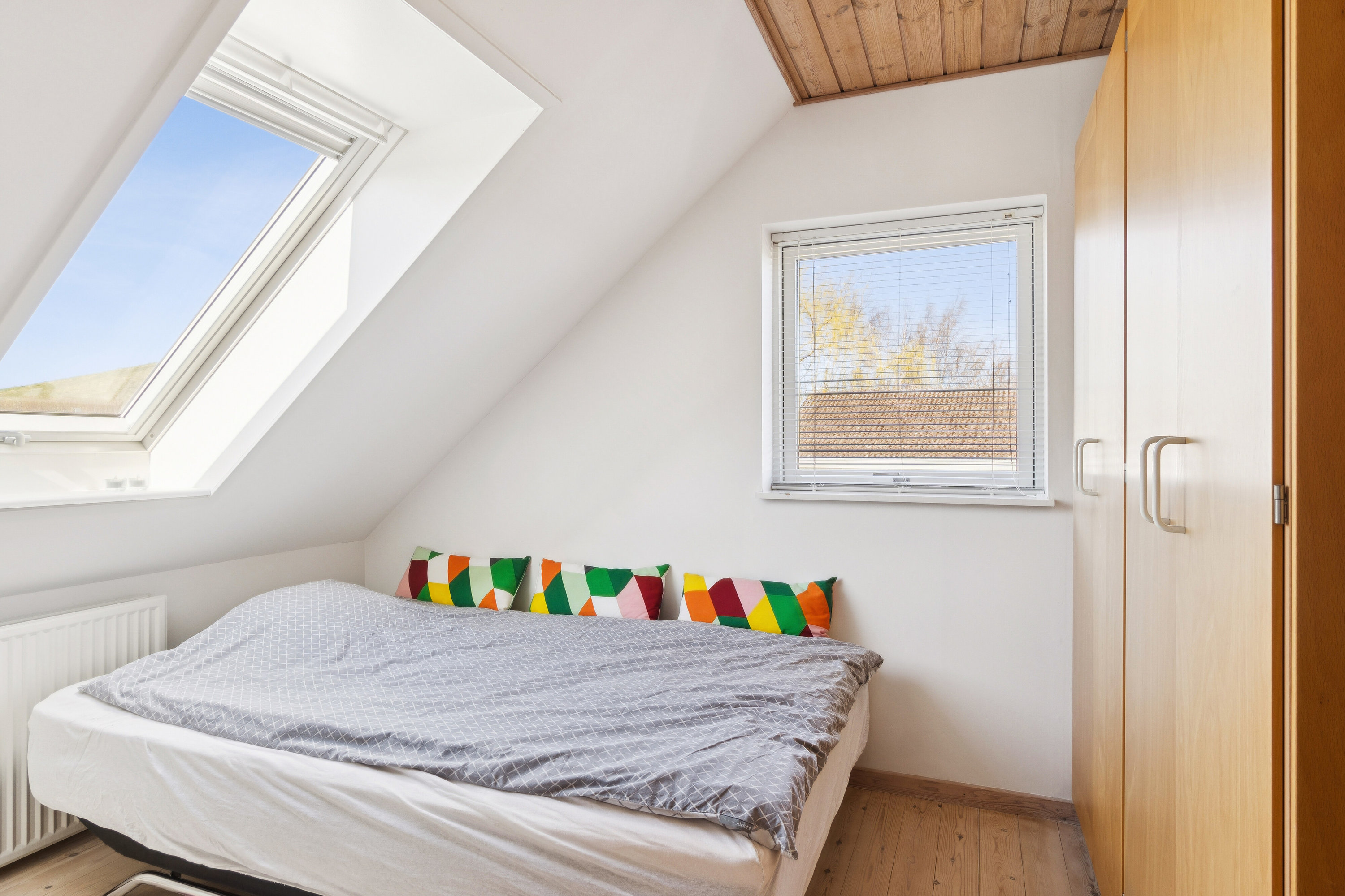 Fremhævet soveværelse billede i fuldskærmstilstand. Billede af Fladehøj 33, 4534 Hørve