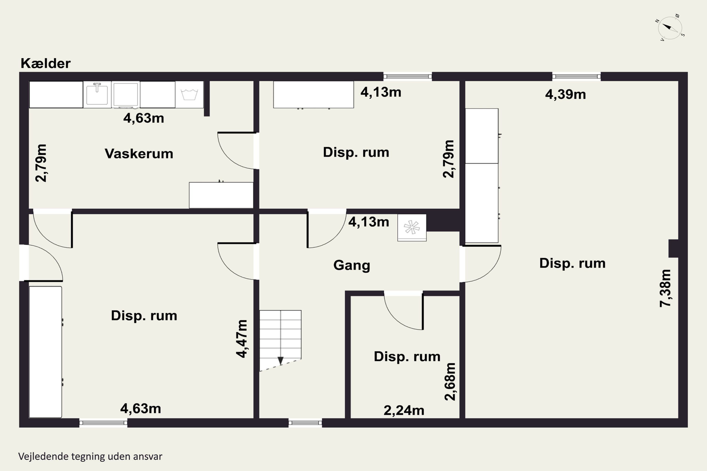 Plantegninger billede af Fladehøj 33, 4534 Hørve