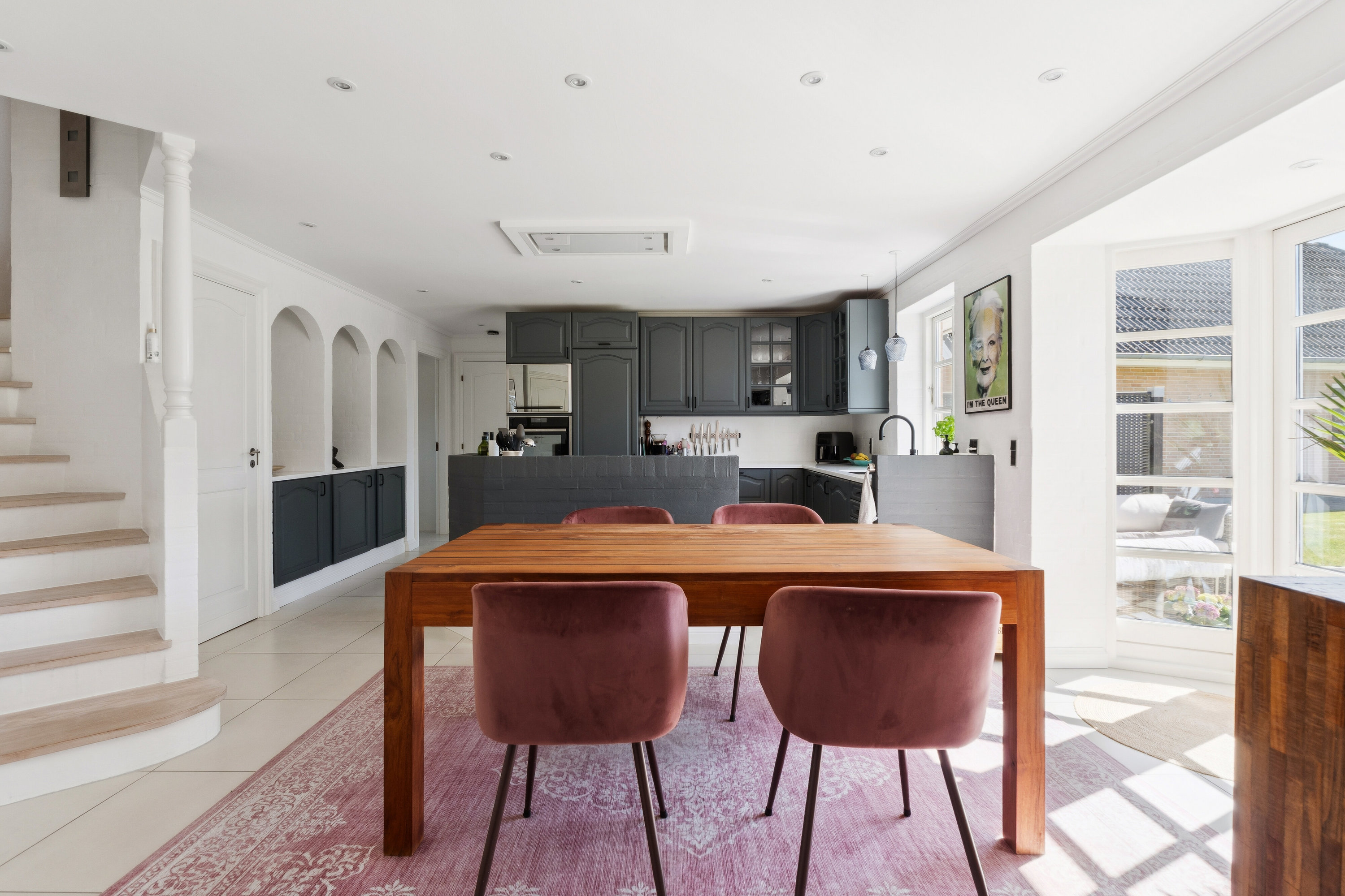 Fremhævet spisestue billede i fuldskærmstilstand. Billede af Stadionvænget 5, Nørre Søby, 5792 Årslev