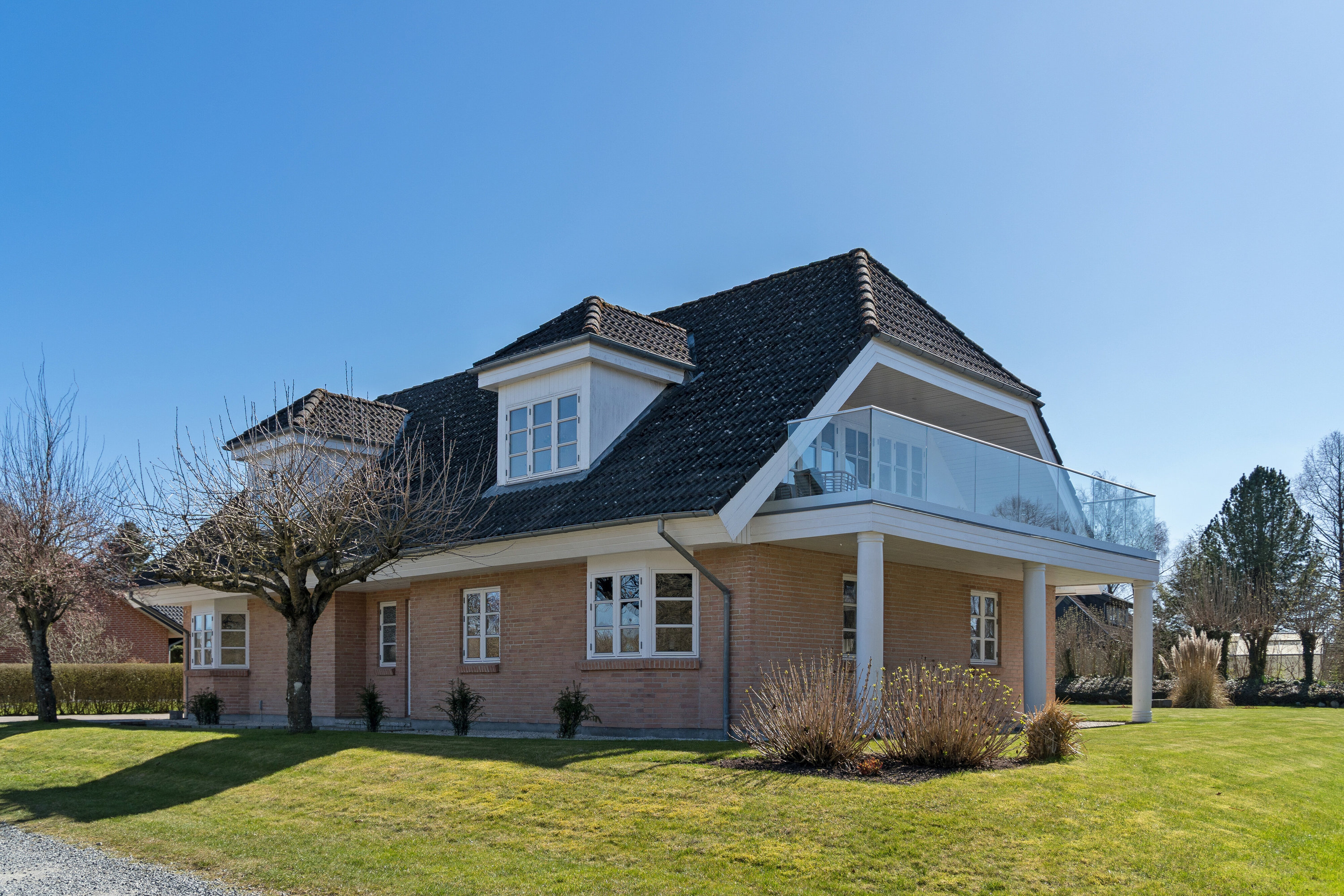 Fremhævet set fra vejen billede i fuldskærmstilstand. Billede af Stadionvænget 5, Nørre Søby, 5792 Årslev