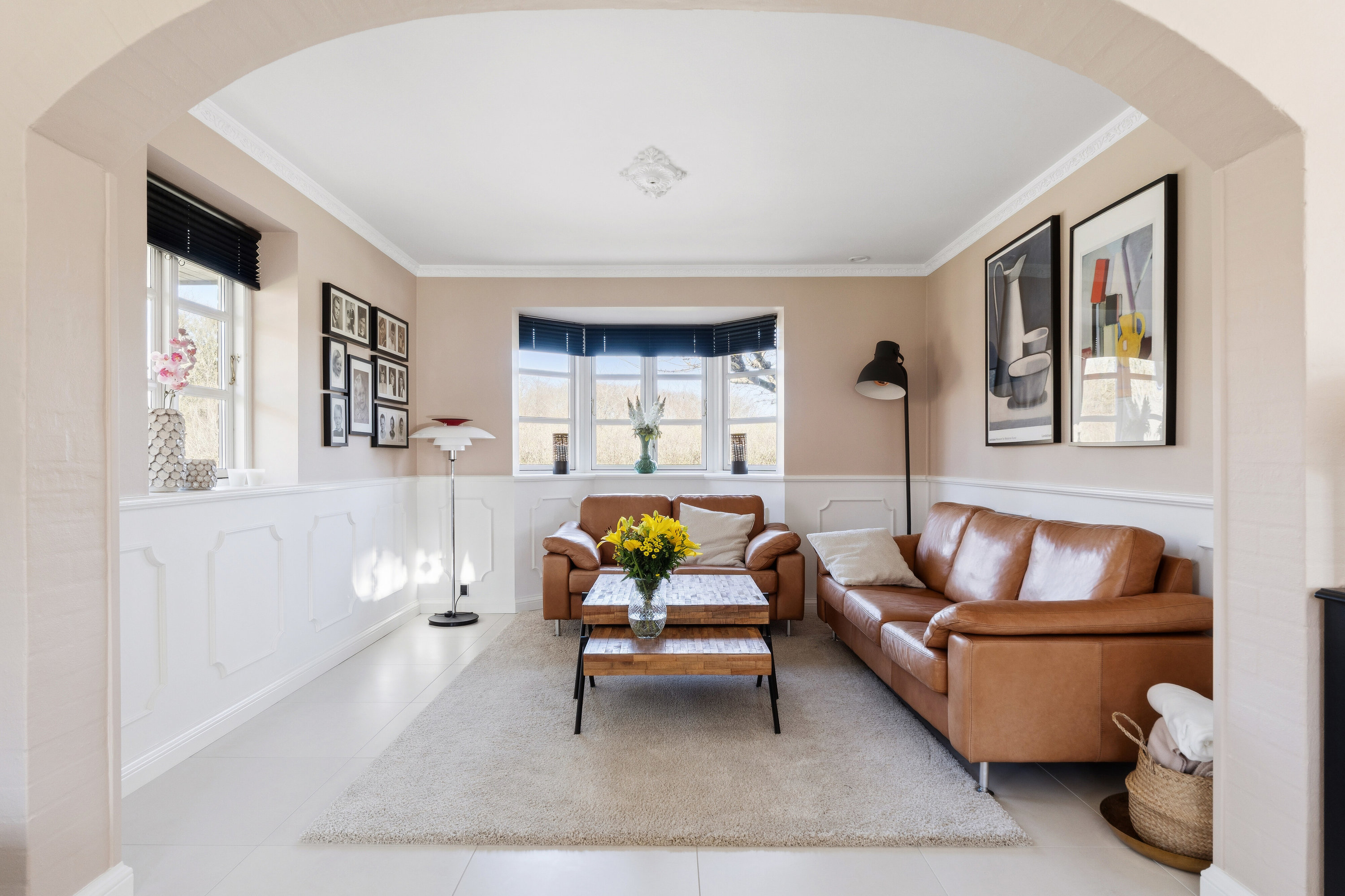 Fremhævet stue billede i fuldskærmstilstand. Billede af Stadionvænget 5, Nørre Søby, 5792 Årslev