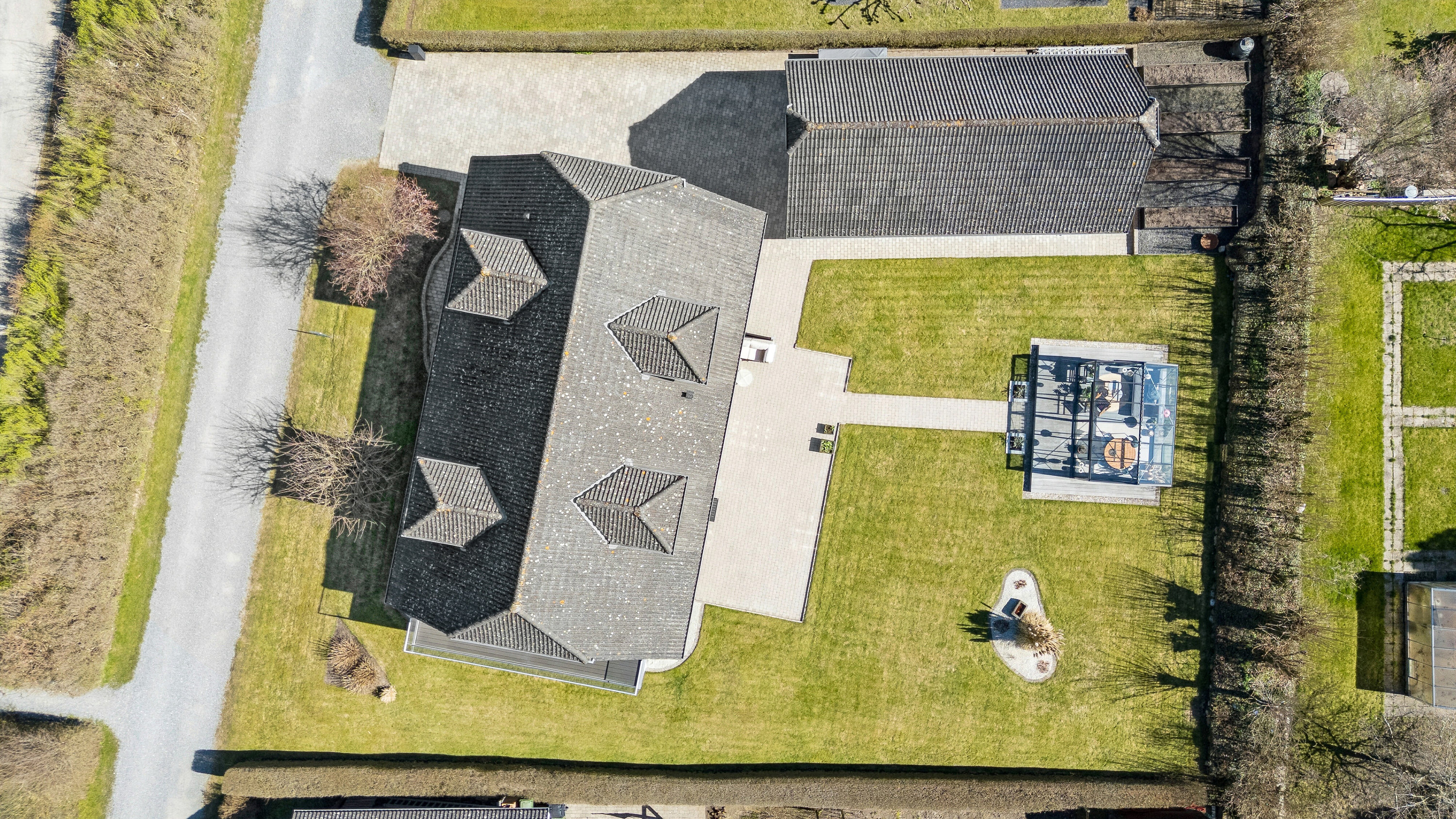 Fremhævet udsigt fra toppen billede i fuldskærmstilstand. Billede af Stadionvænget 5, Nørre Søby, 5792 Årslev