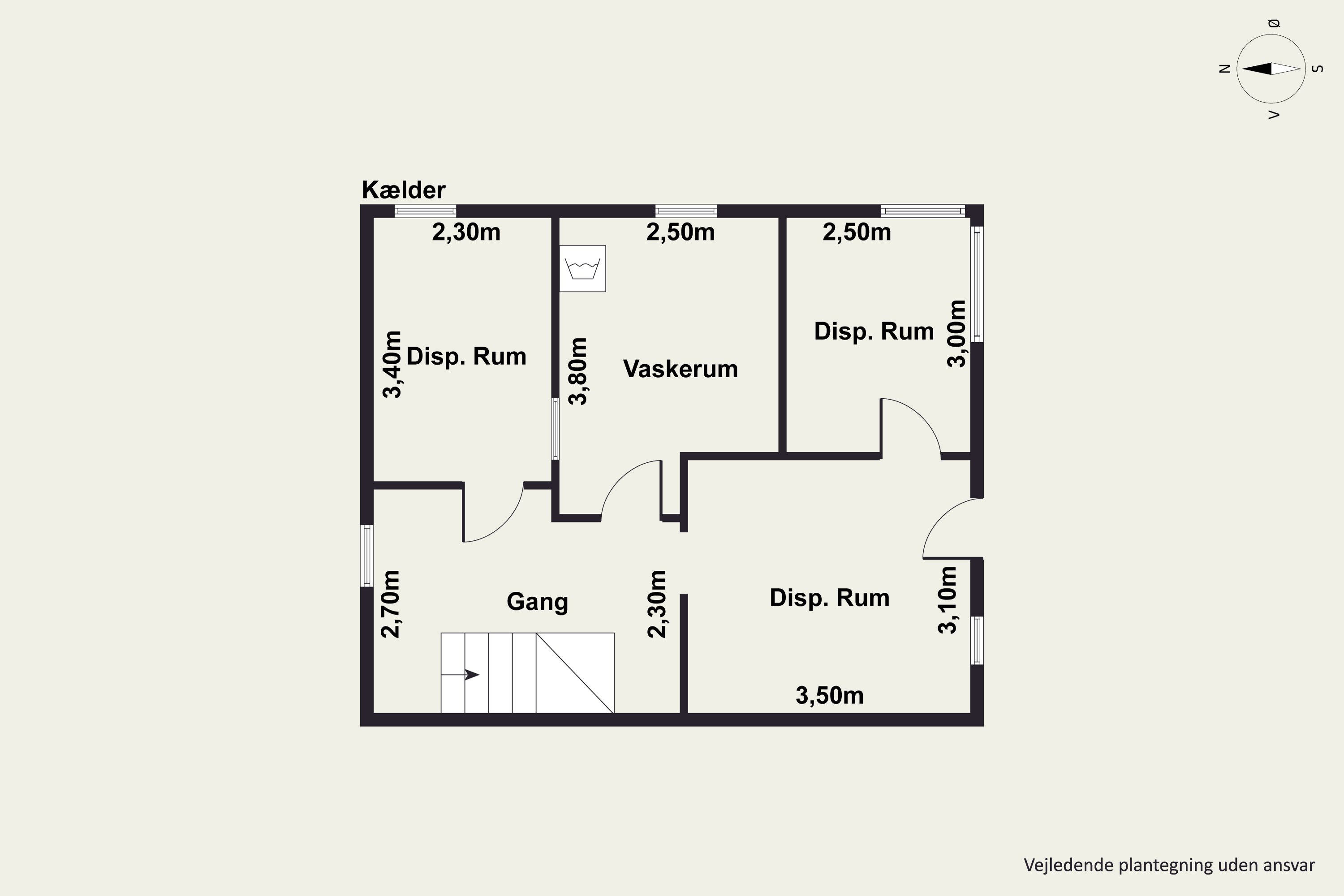 Plantegninger billede af Hovedgaden 3, 4520 Svinninge