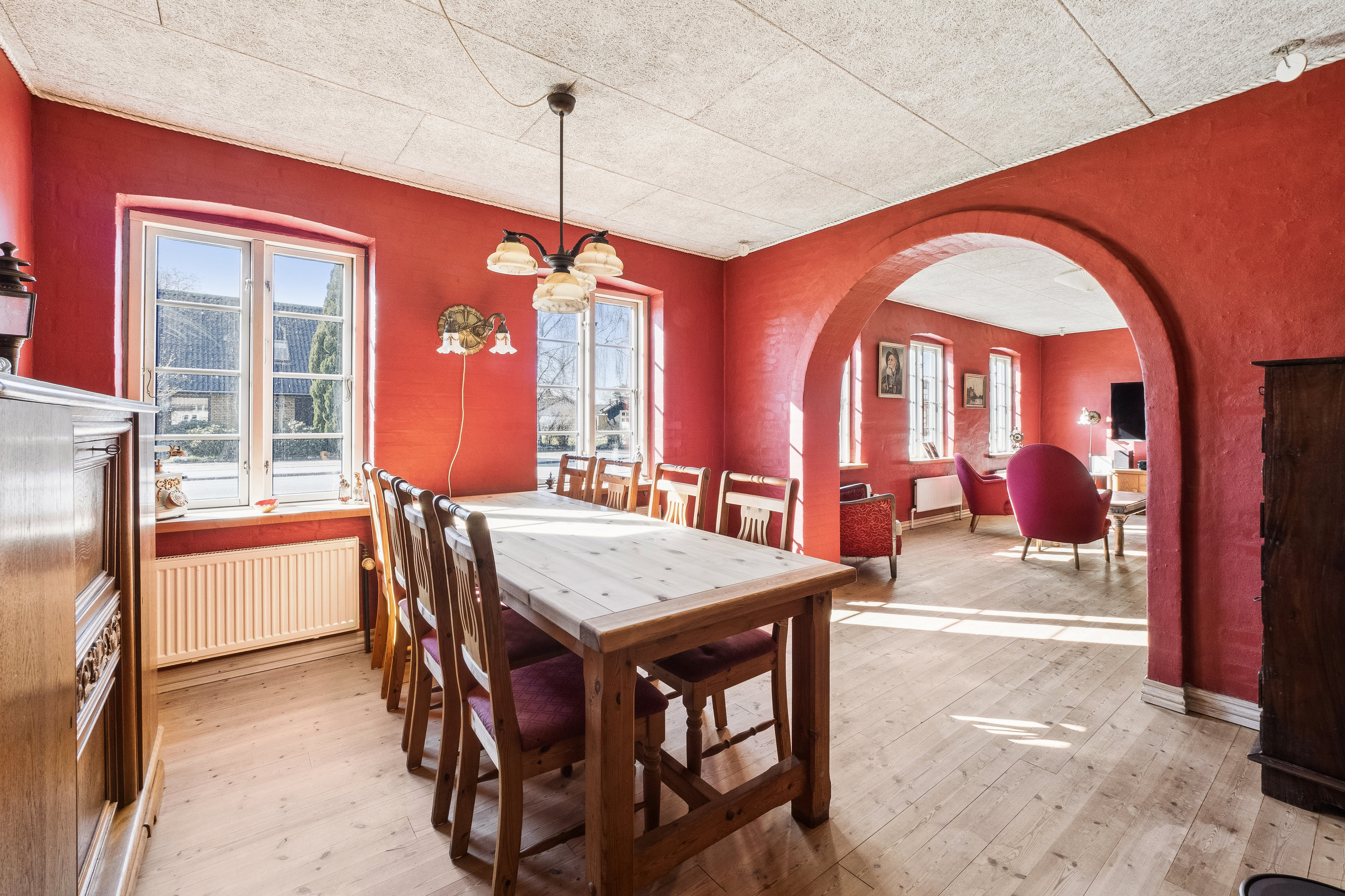 Fremhævet stue billede i fuldskærmstilstand. Billede af Brårupvej 137, 7800 Skive